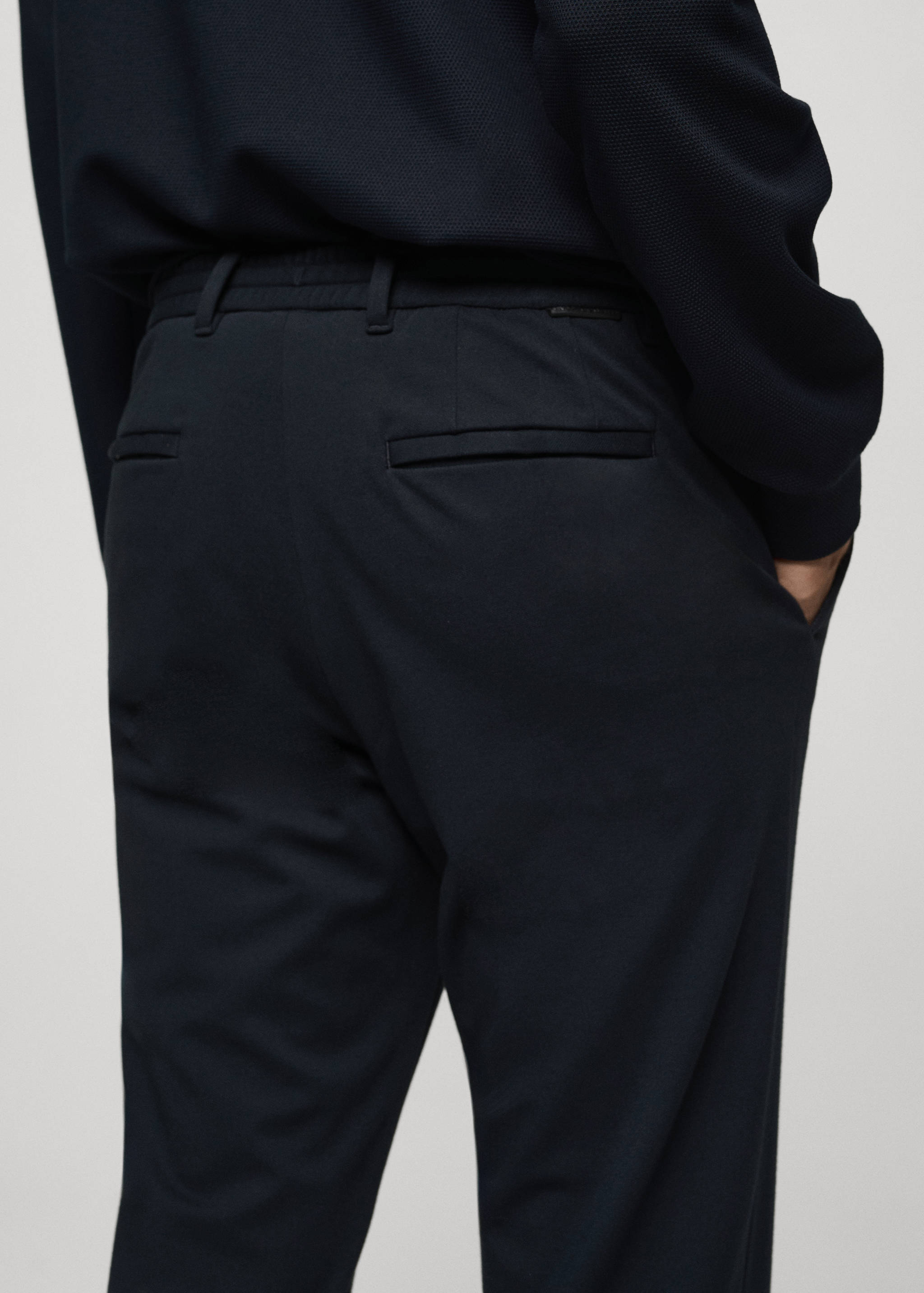 Pantalon slim-fit comfort stretch cordon - Détail de l'article 6