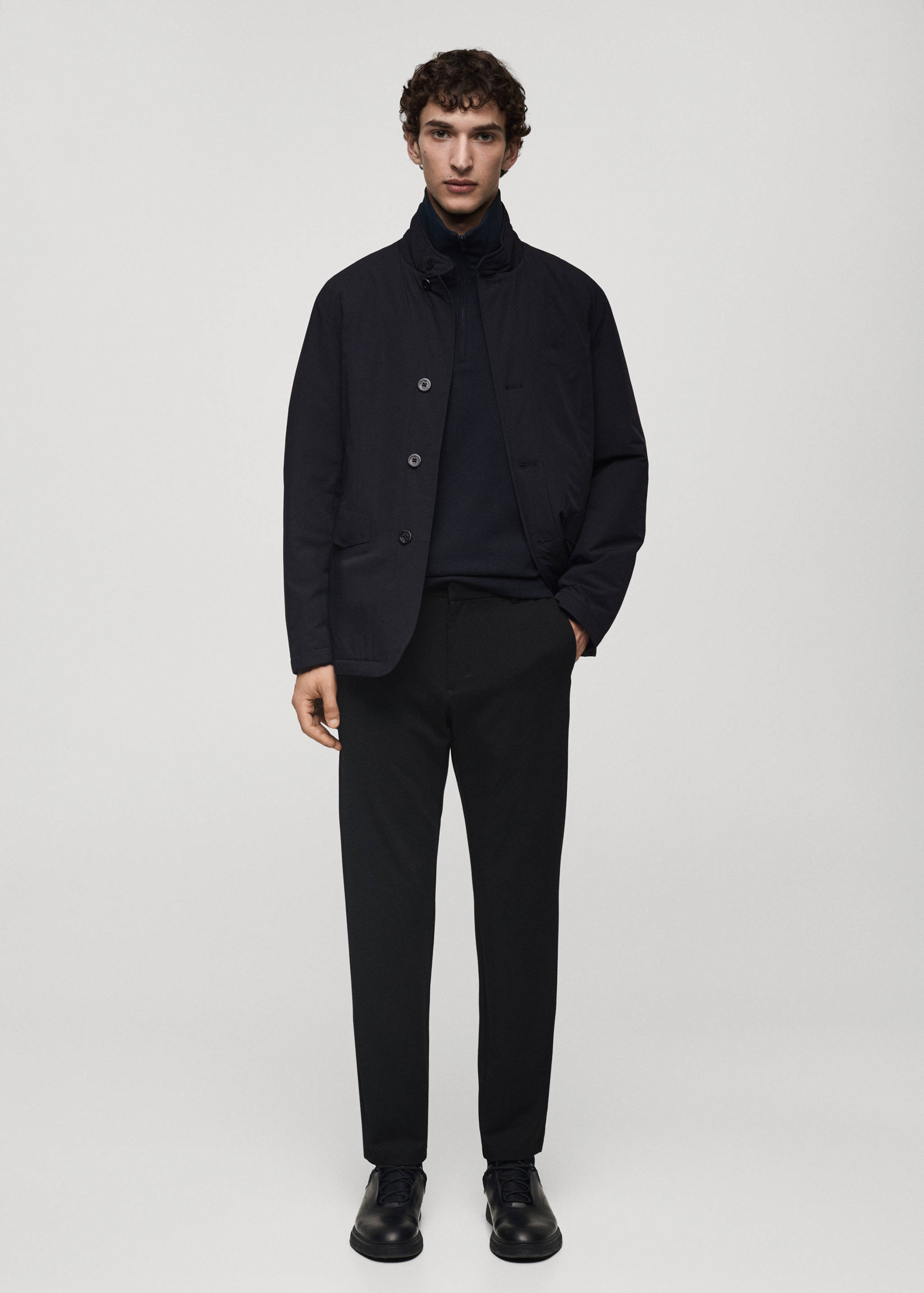 Pantalon slim-fit comfort stretch cordon - Plan général