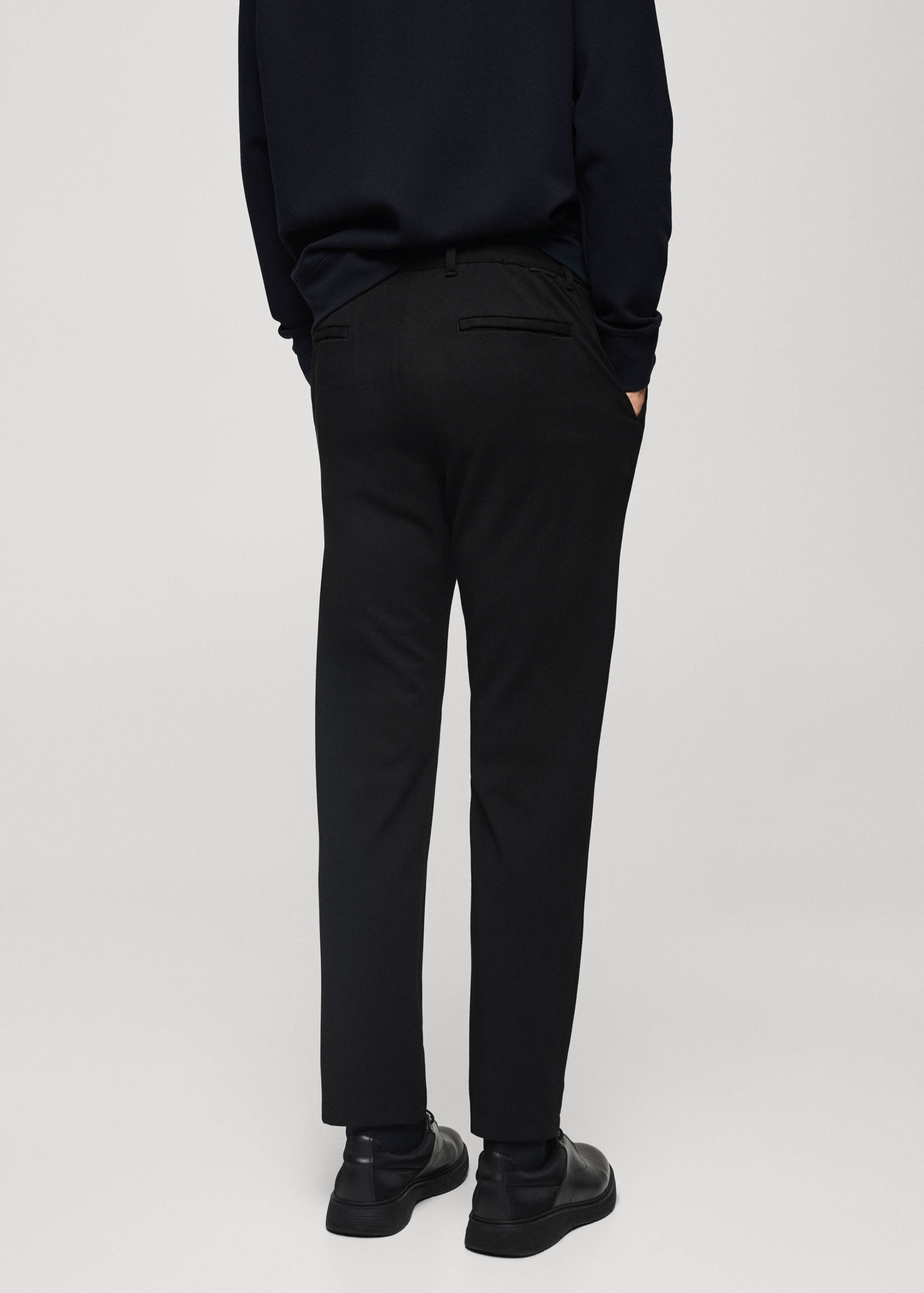 Pantalon slim-fit comfort stretch cordon - Verso de l’article