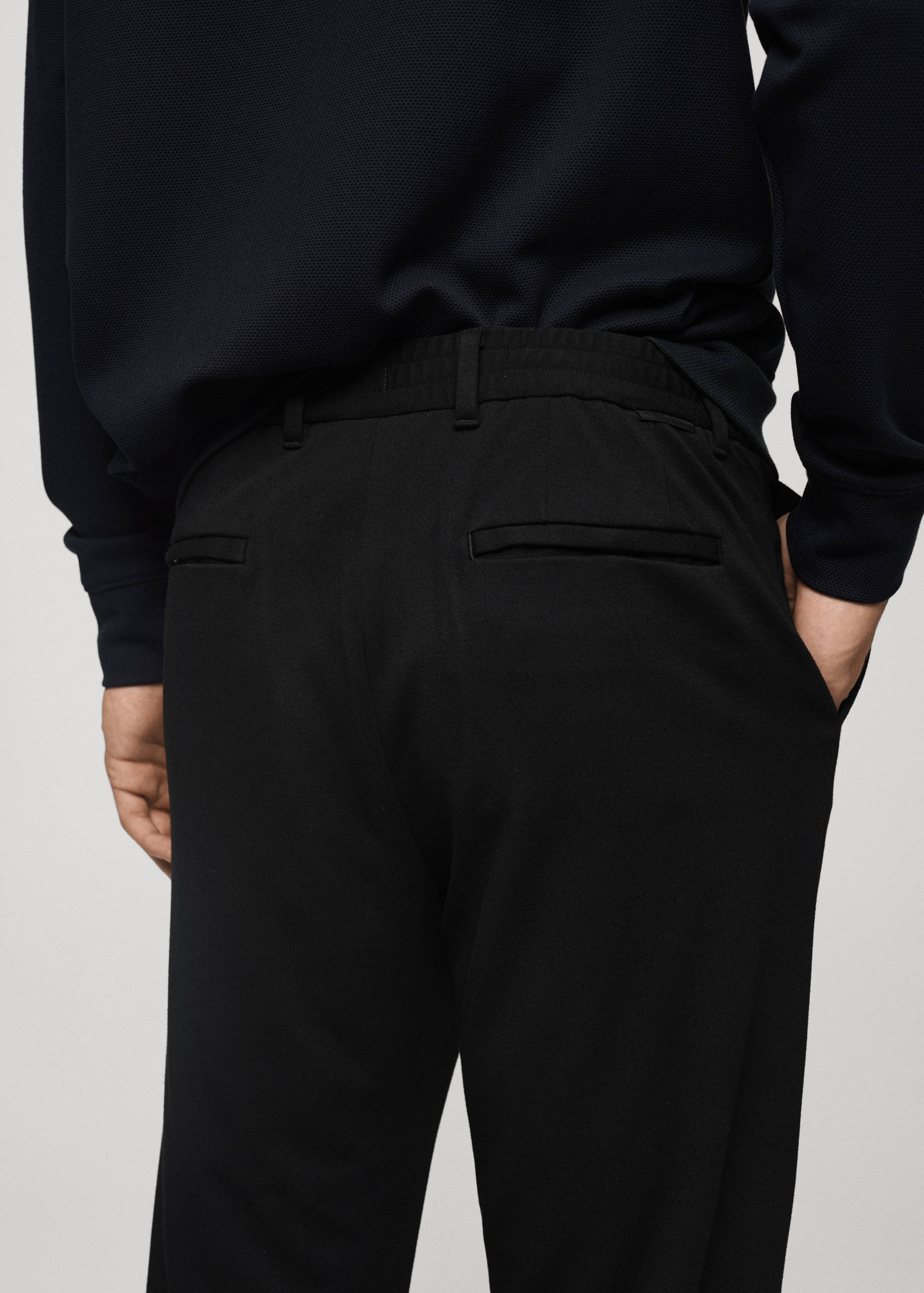 Pantalon slim-fit comfort stretch cordon - Détail de l'article 6