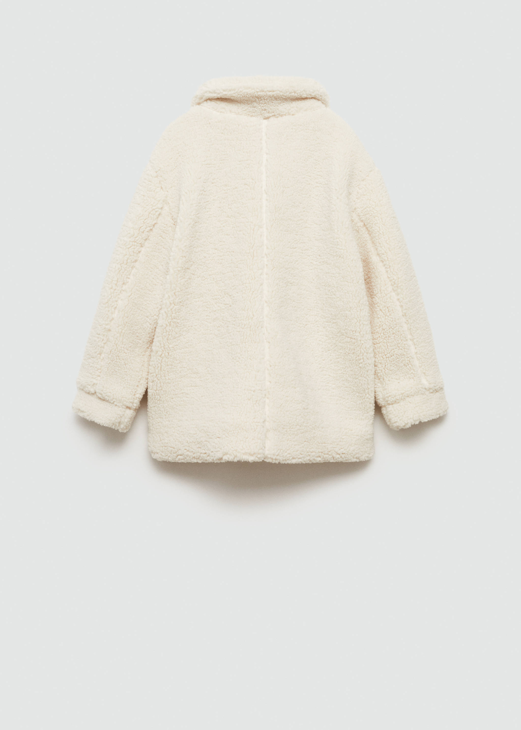 Abrigo borreguito - Reverso del artículo