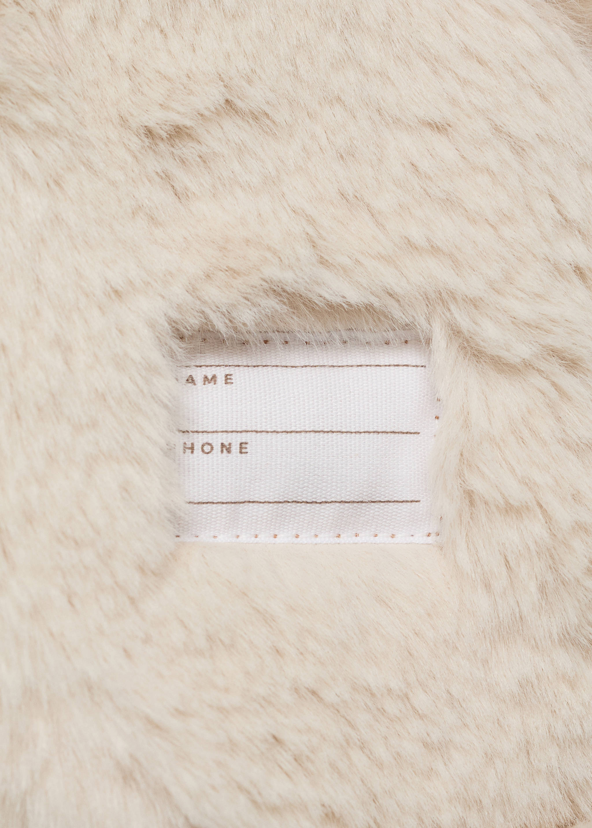 Faux-fur inner coat - Details of the article 0