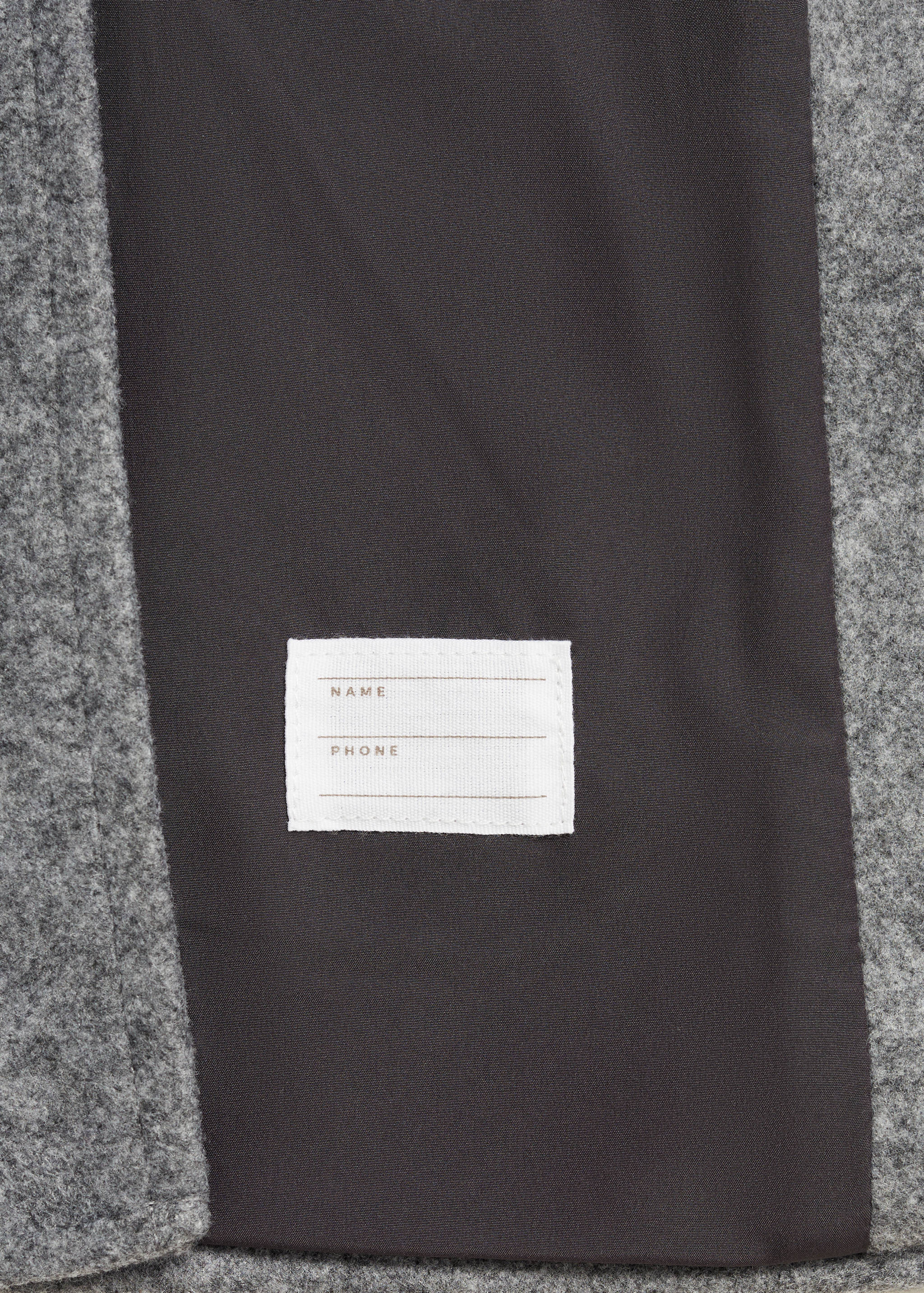 Manteau brandebourgs drap de laine - Détail de l'article 0