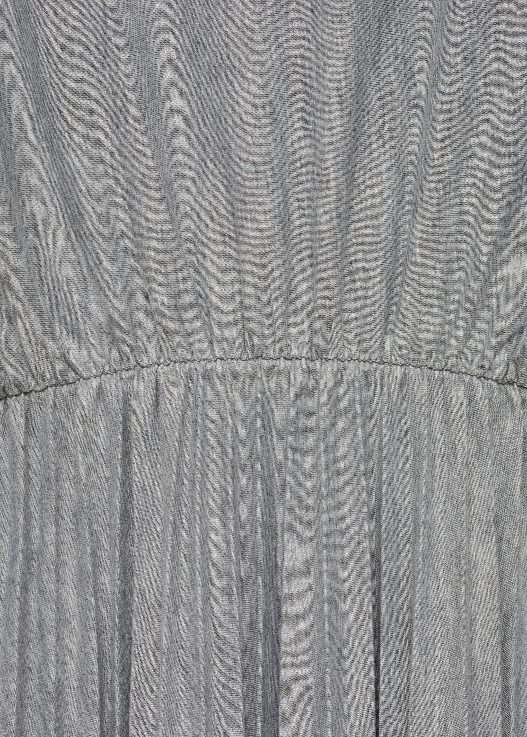 Elastic waist pleated dress - Details of the article 8