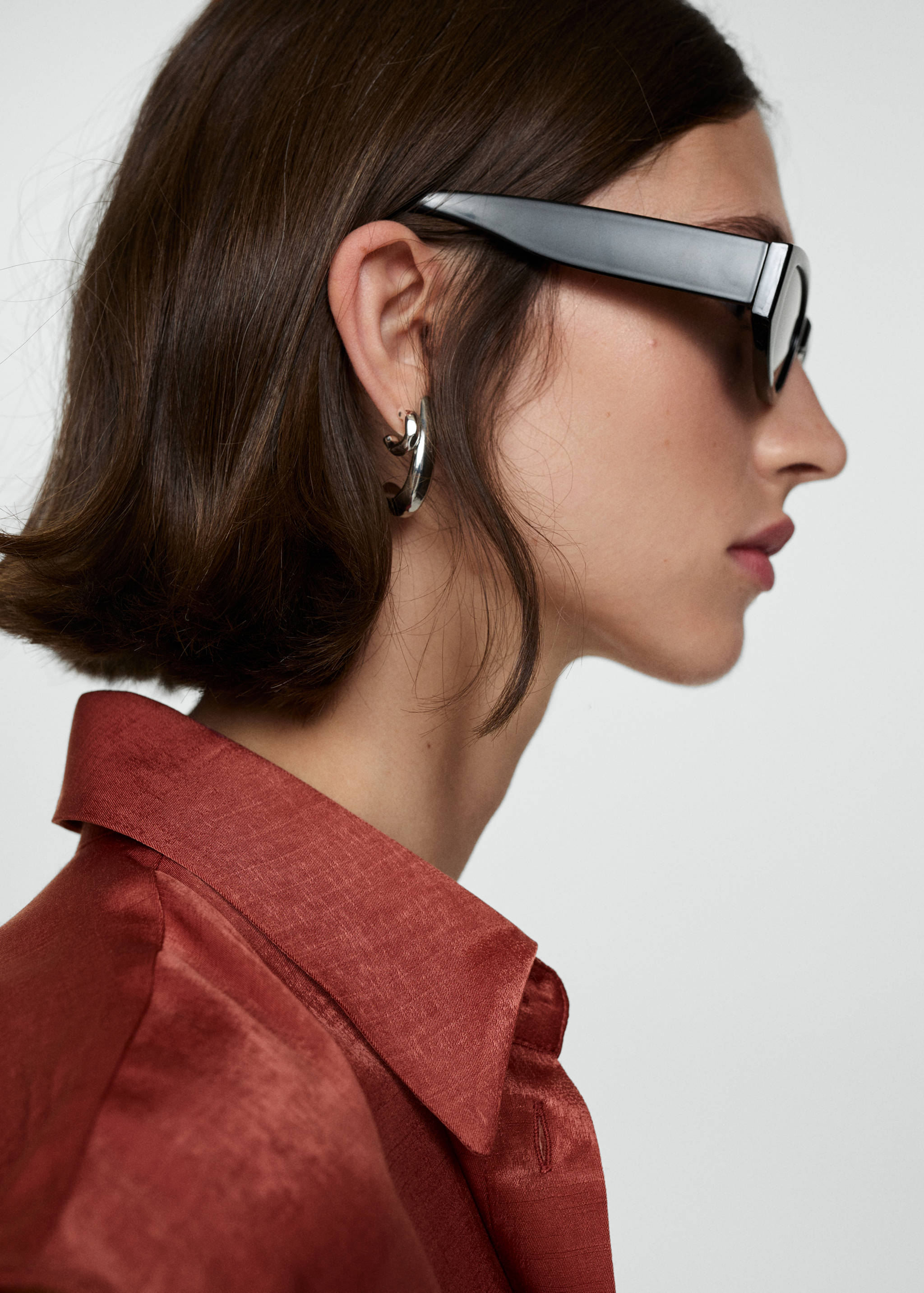 Camisa satinada lazo - Detalle del artículo 1