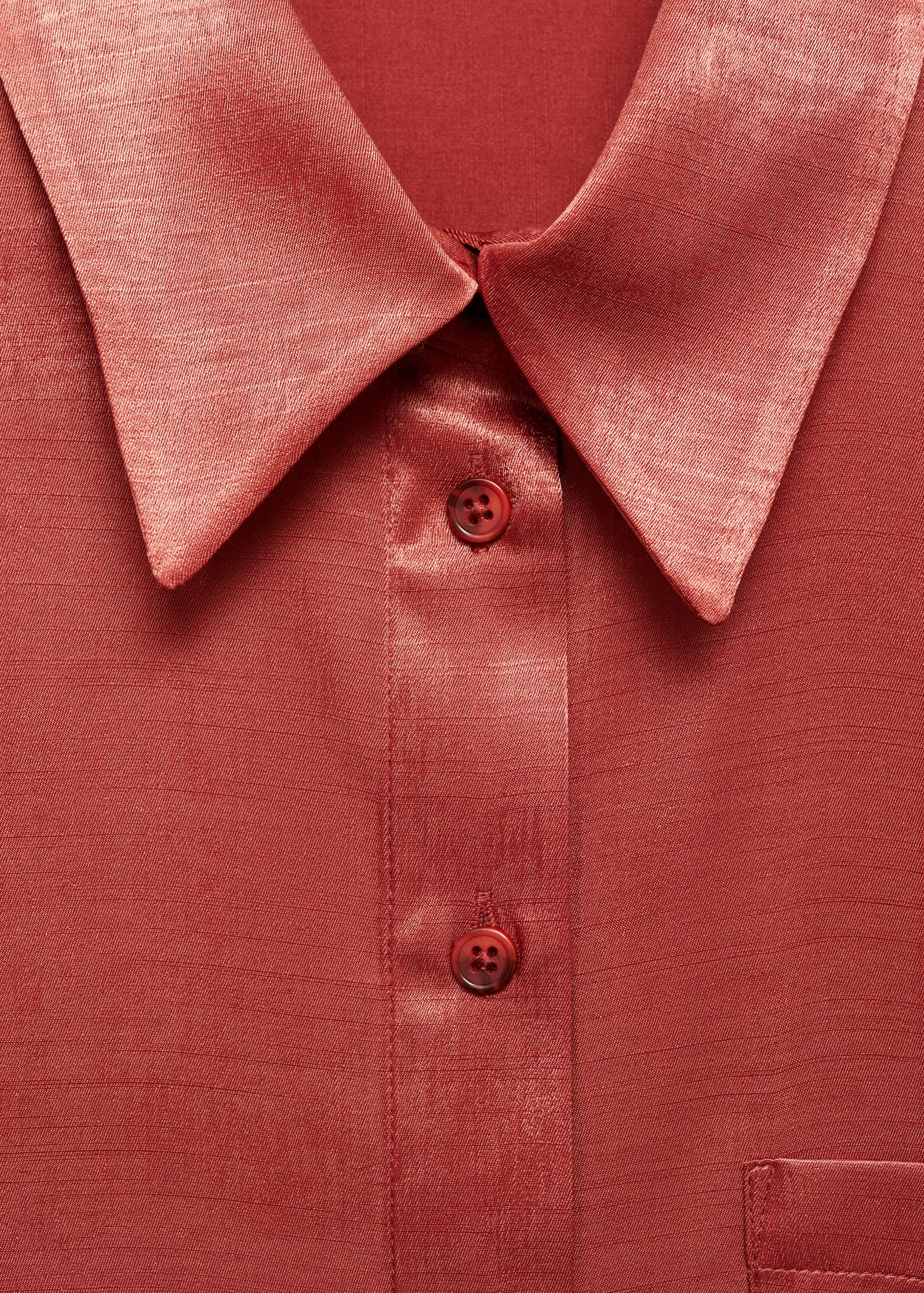 Camisa satinada lazo - Detalle del artículo 8