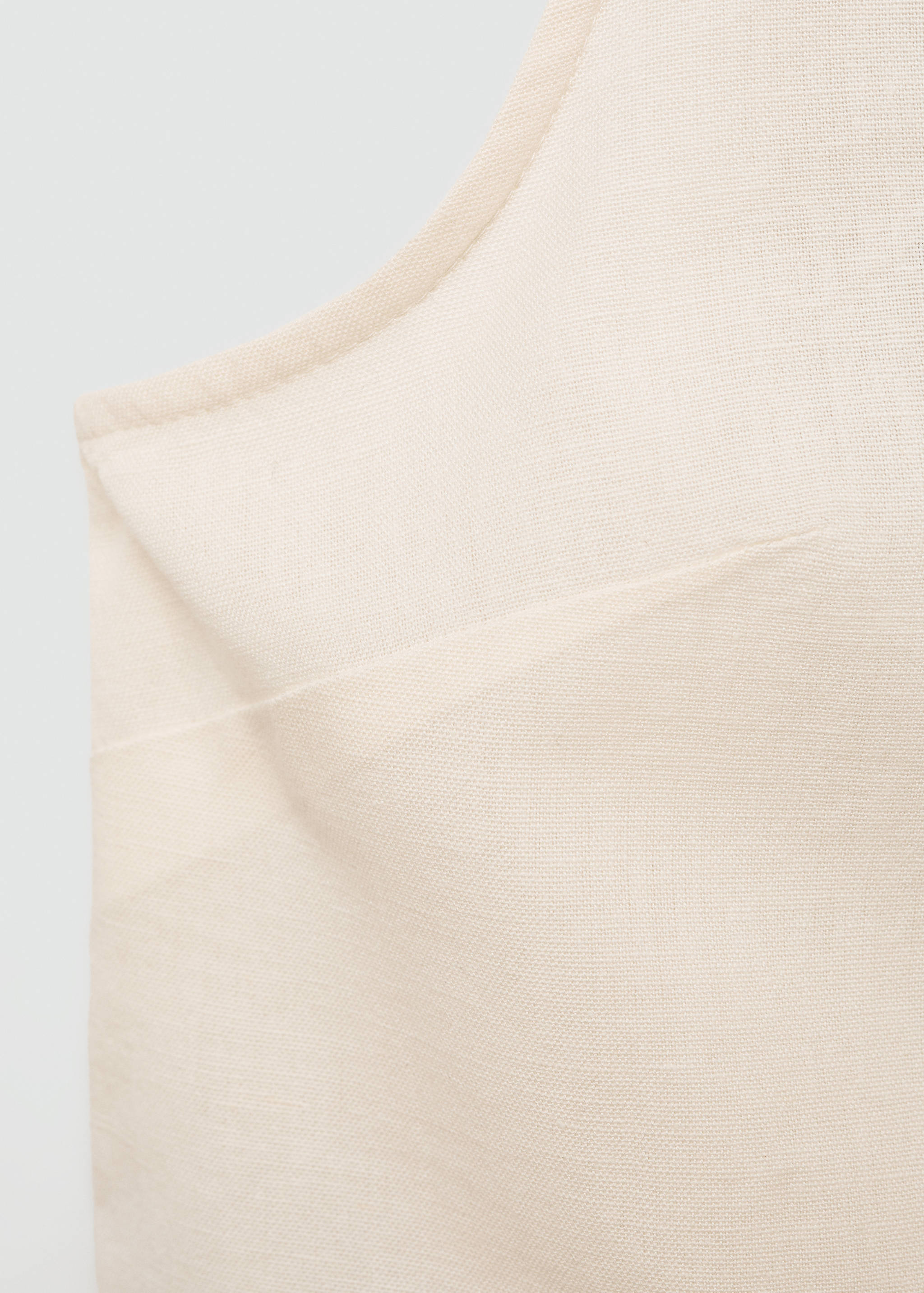 Embroidered crop top - Details of the article 8