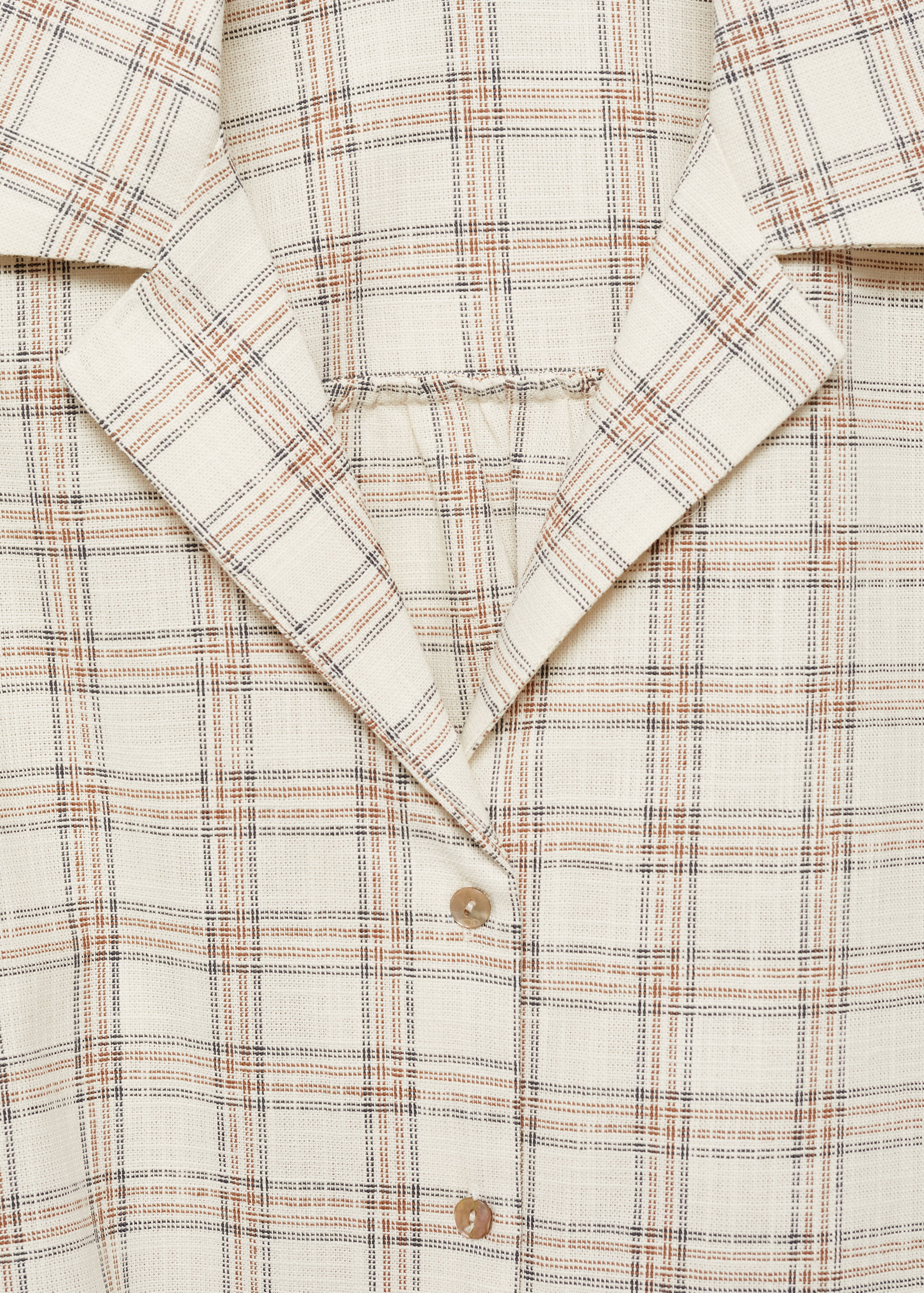 Camisa crop cuadros - Detalle del artículo 8