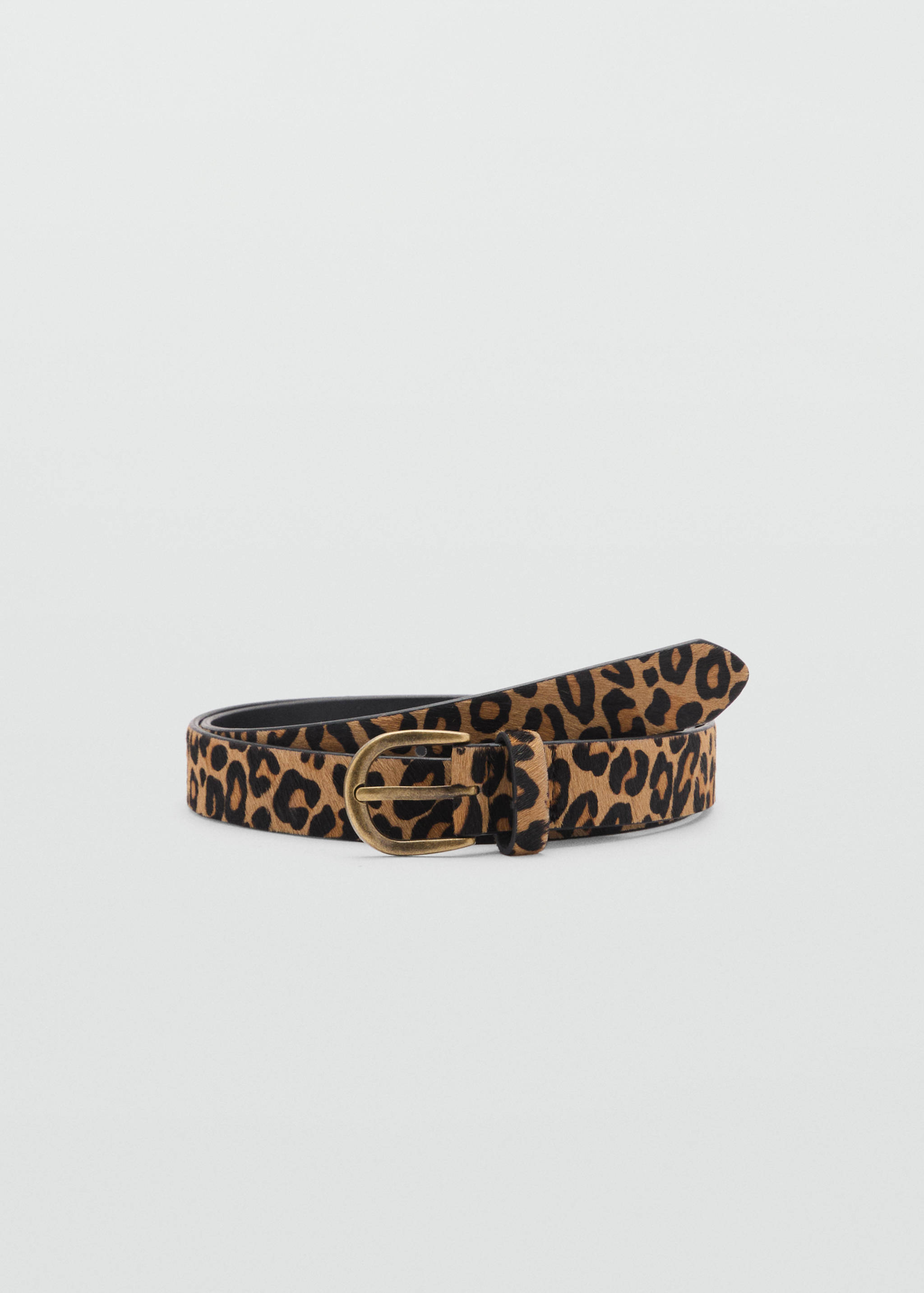 Cinturón leopardo piel - Artículo sin modelo