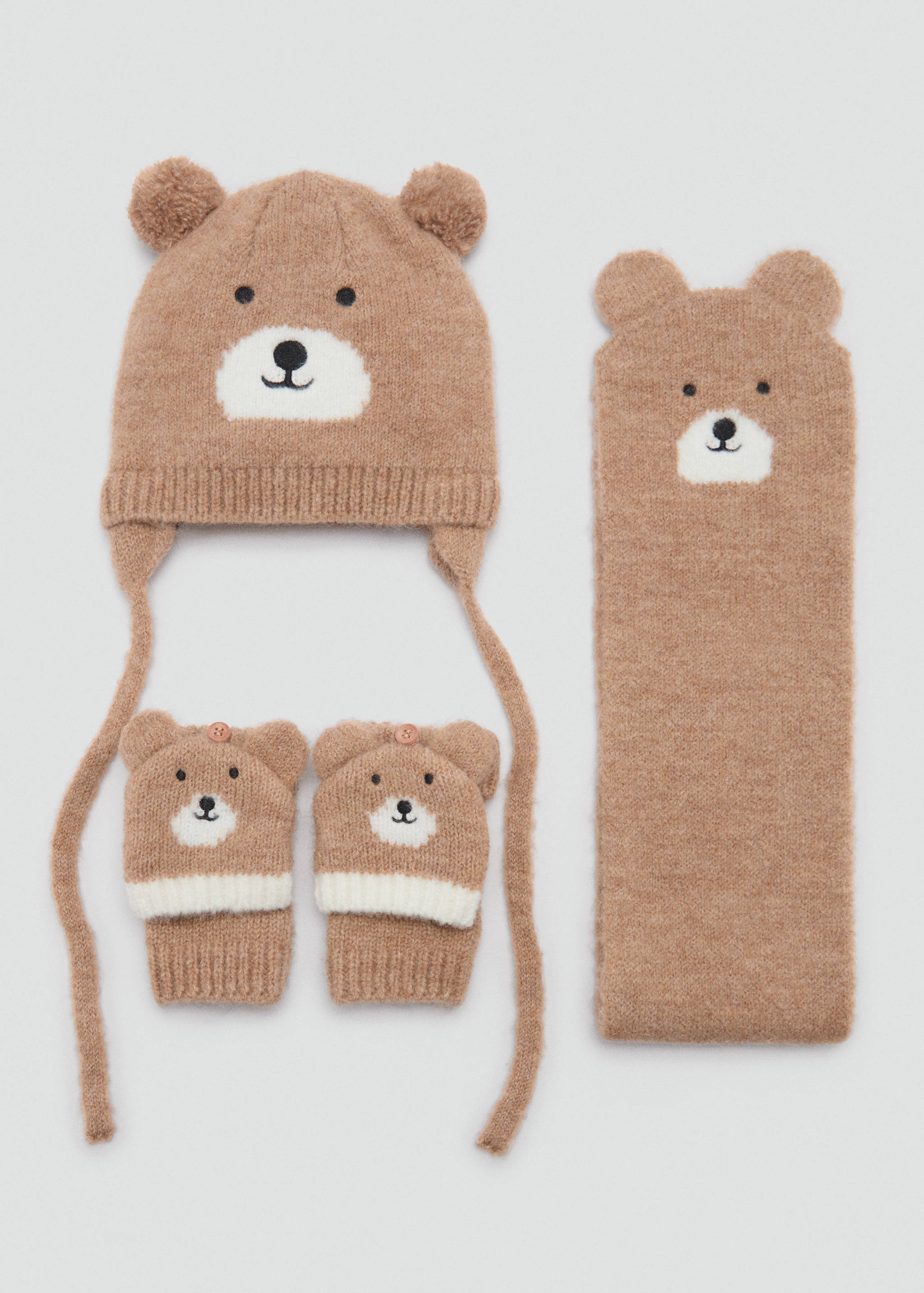 Bear knitted hat - Details of the article 1