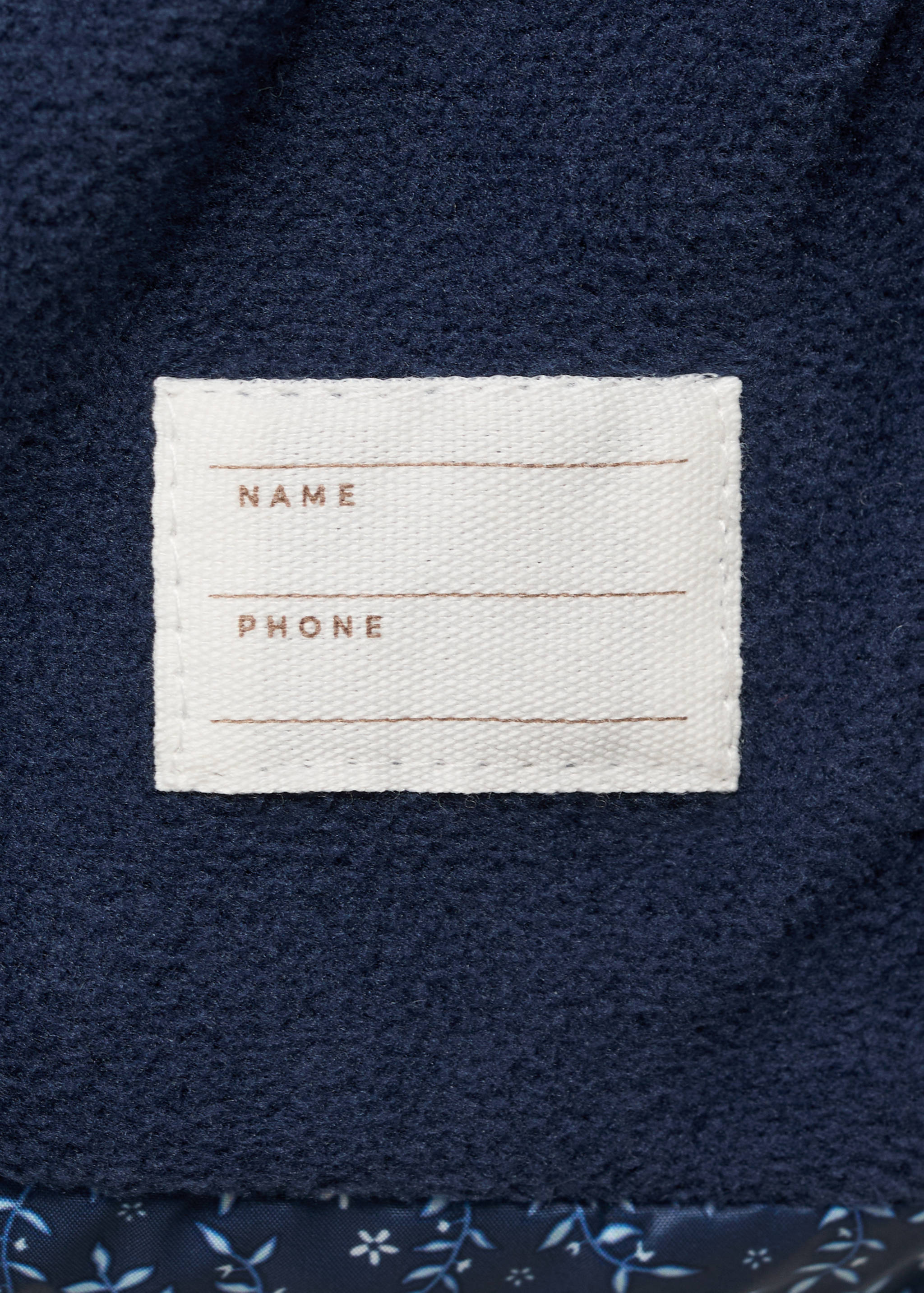 Flowers print quilted anorak - Details of the article 0