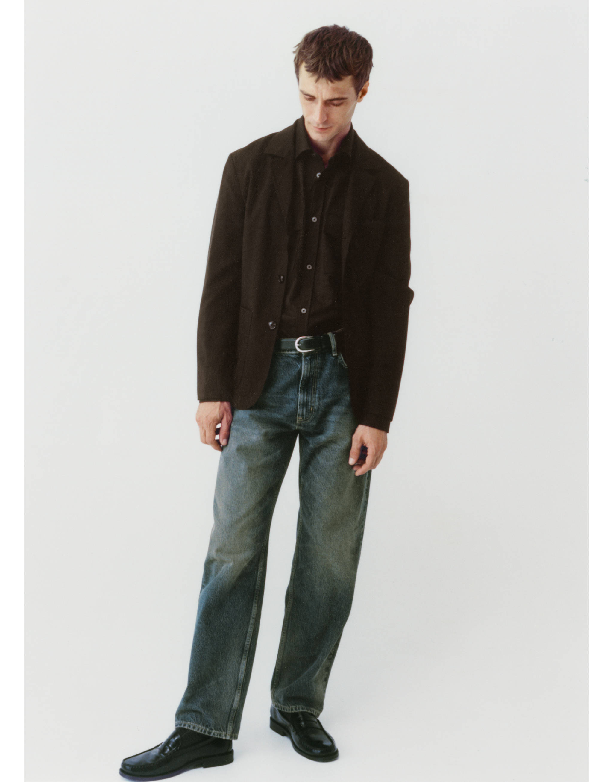 Jean straight-fit effet usé - Détail de l'article 3