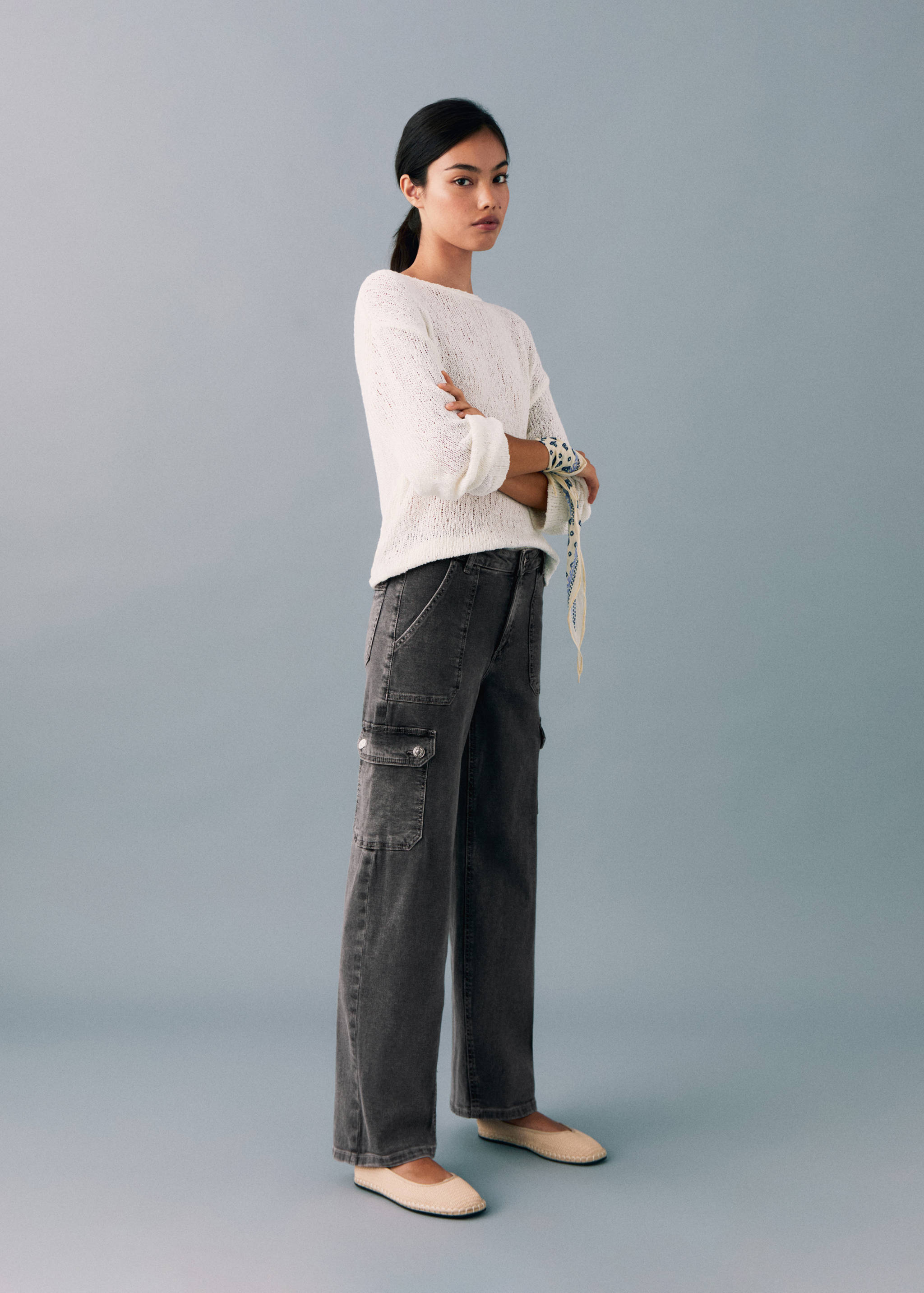 Jeans cargo bolsillos - Plano general