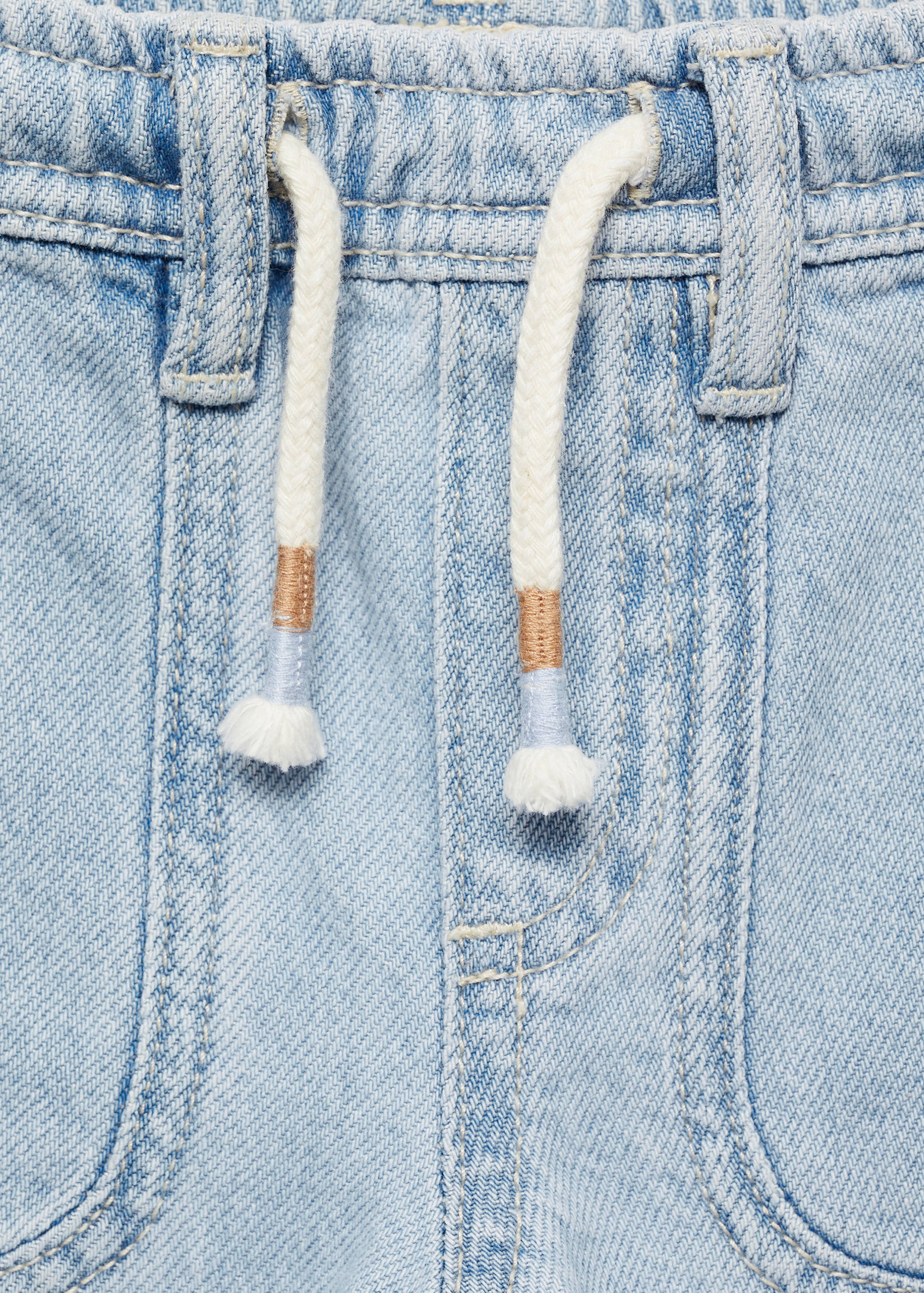 Jeans with elastic waist and pockets - Details of the article 8