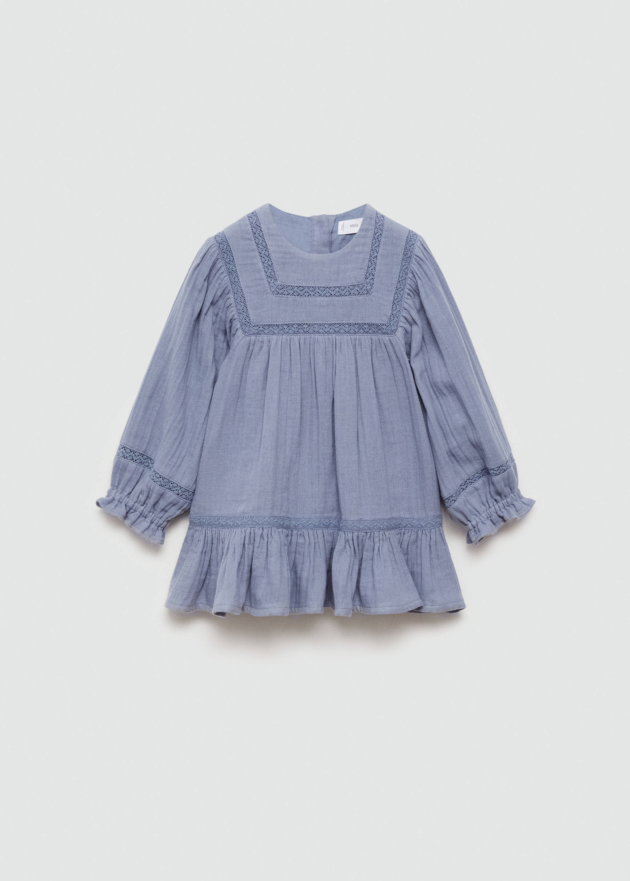 Embroidered cotton dress - Article without model