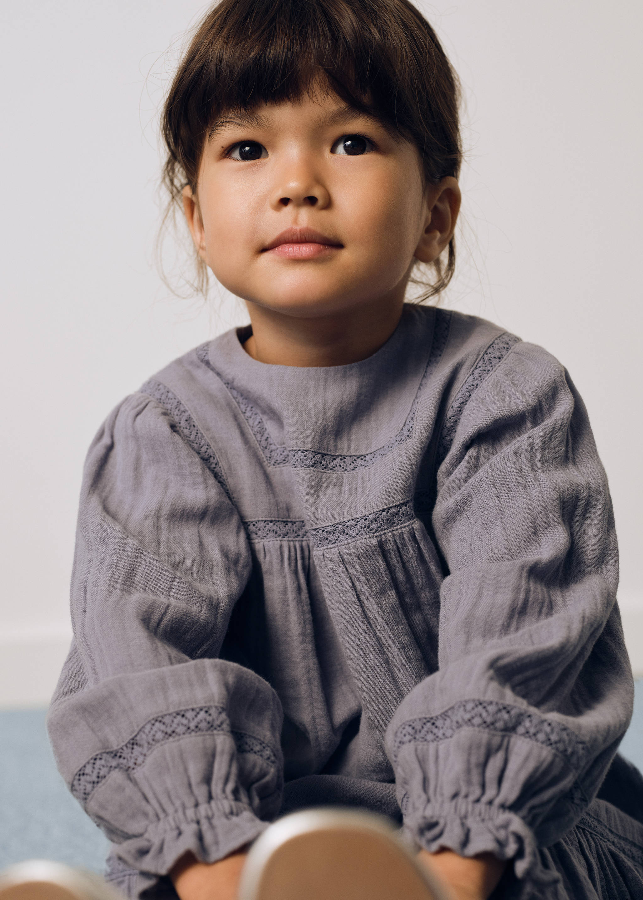 Embroidered cotton dress - Details of the article 5