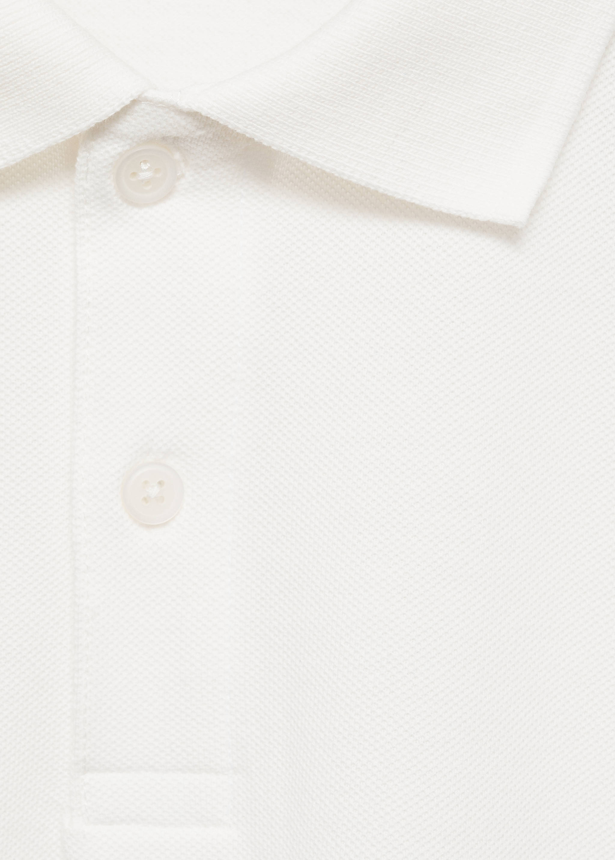 Long sleeves cotton polo - Details of the article 8