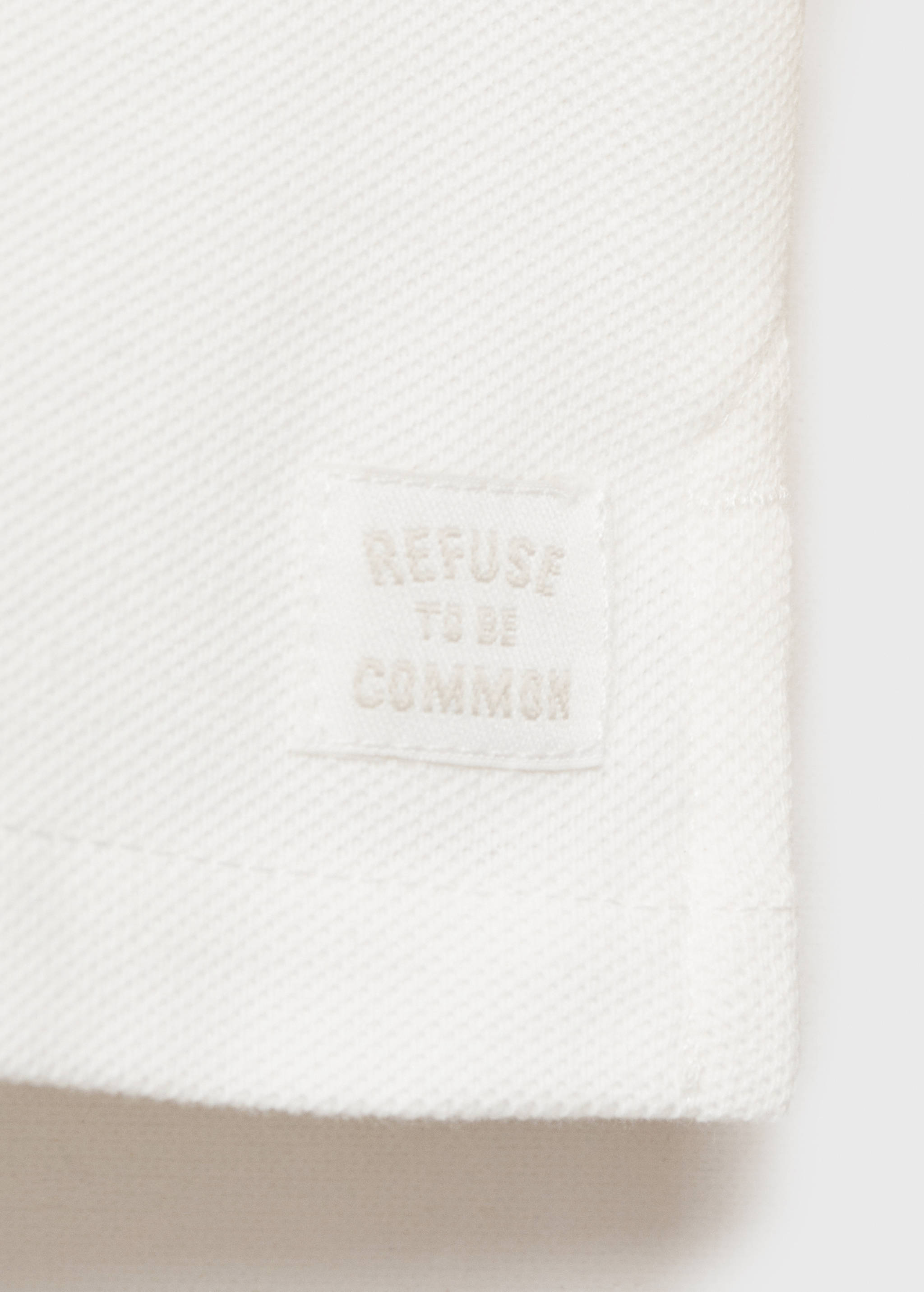 Long sleeves cotton polo - Details of the article 0