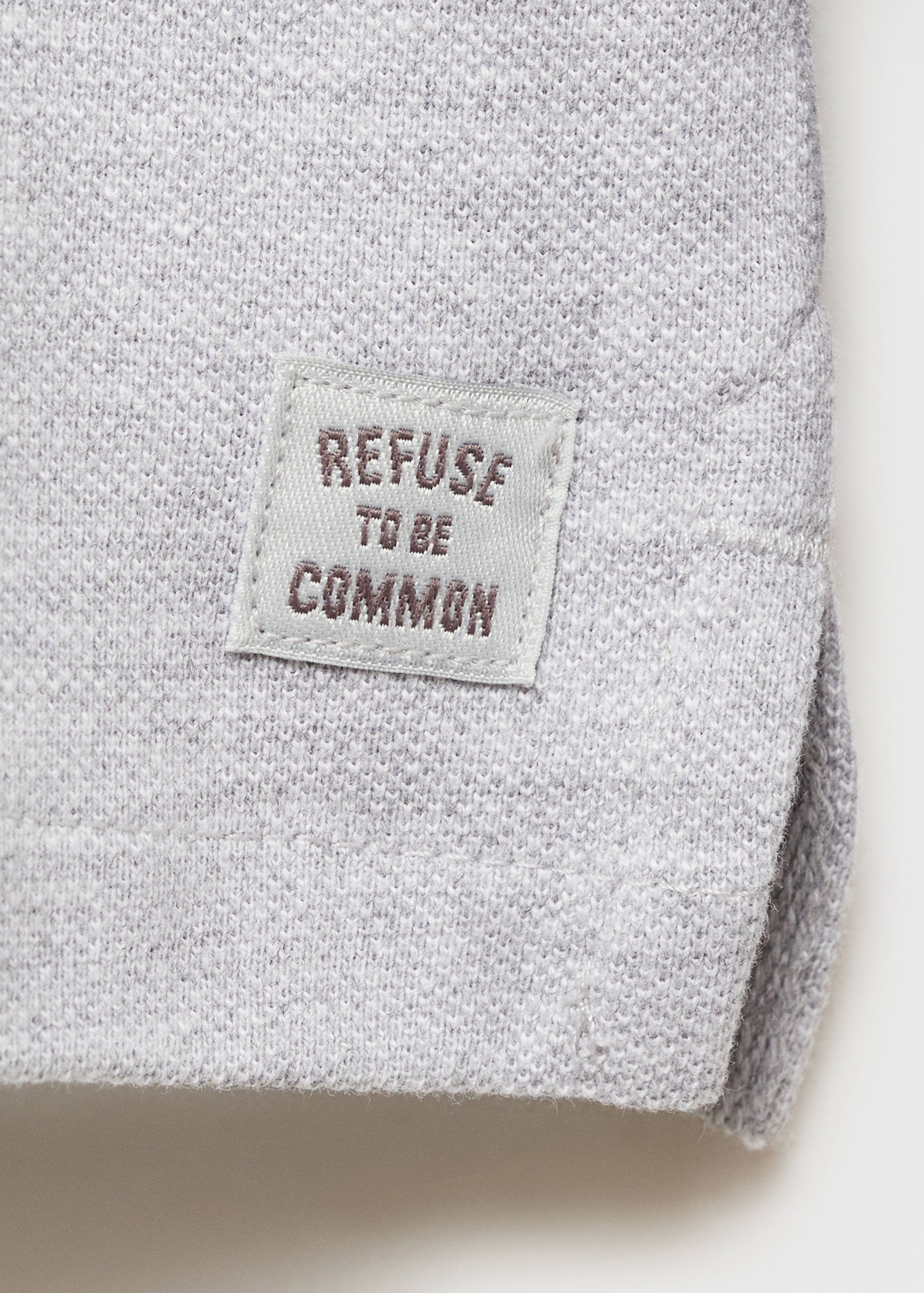 Long sleeves cotton polo - Details of the article 0