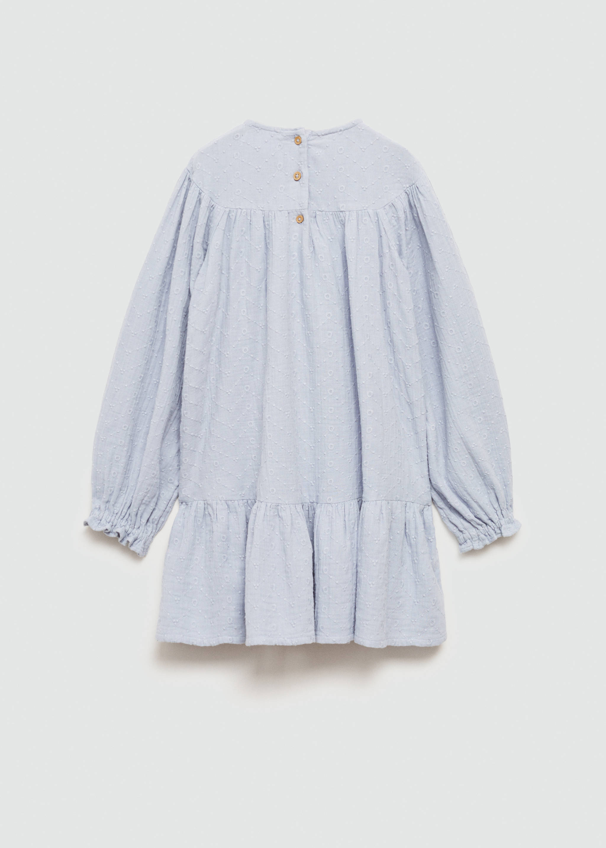 Embroidered detail dress - Reverse of the article