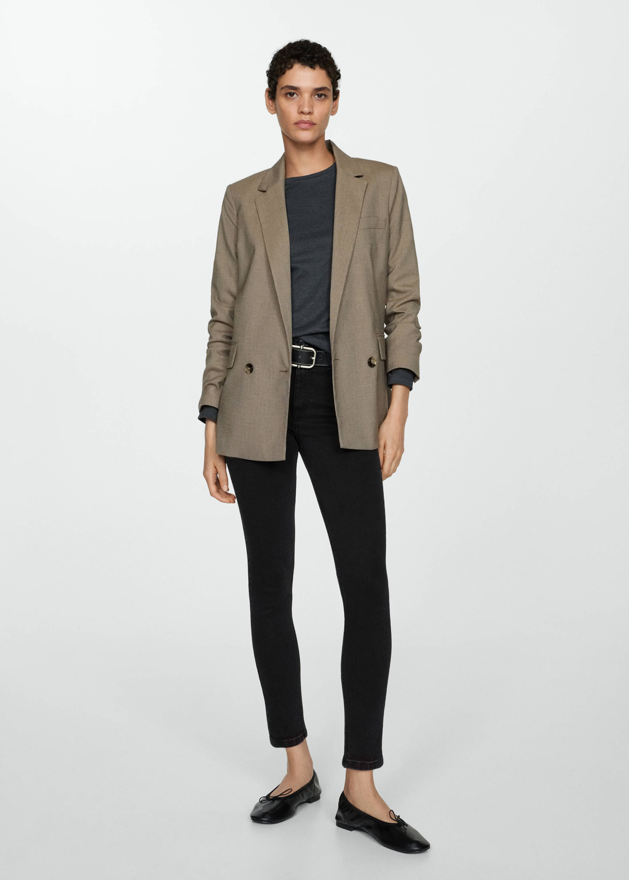 Jeans skinny tiro medio - Plano general