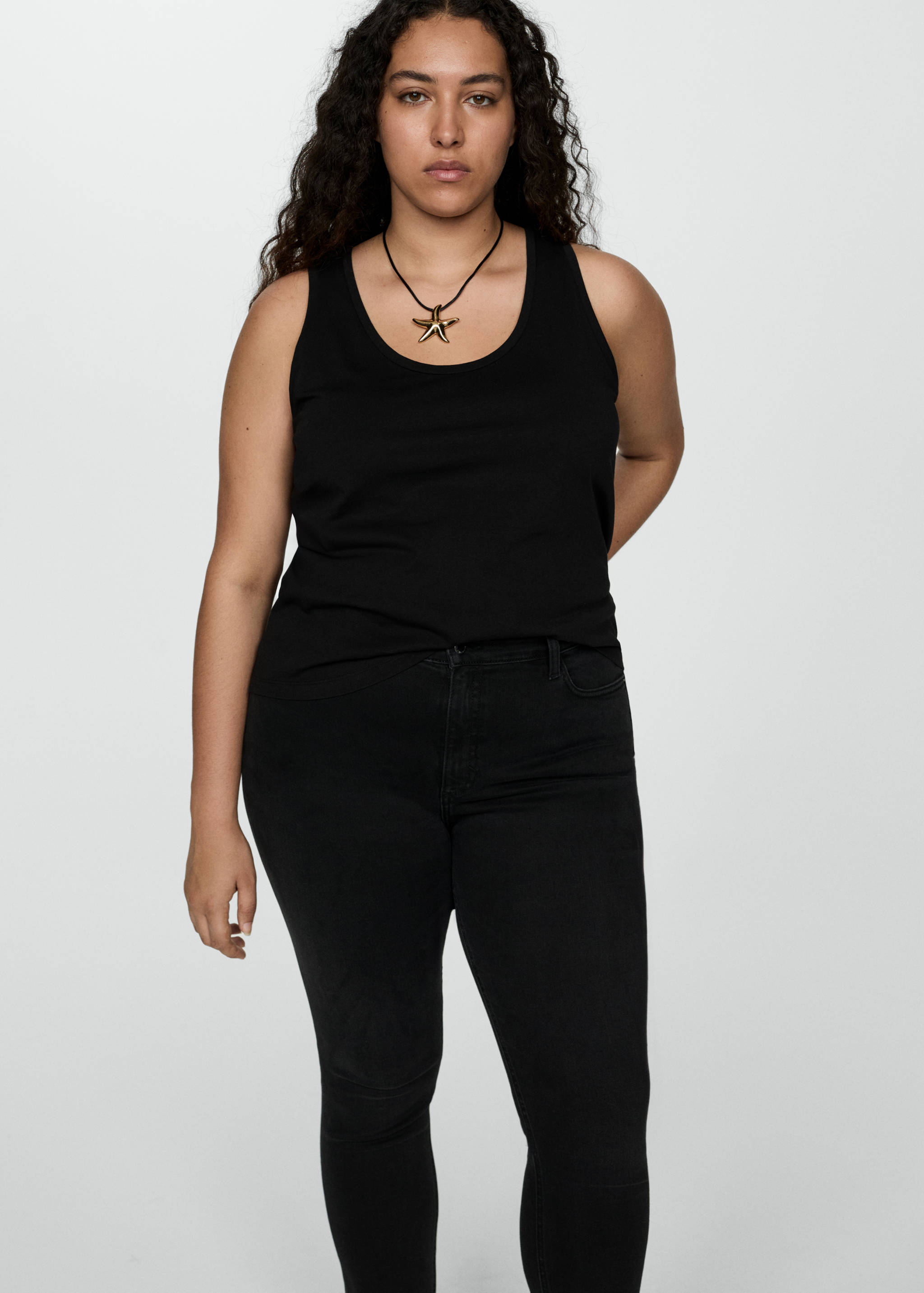 Jeans skinny tiro medio - Detalle del artículo 5