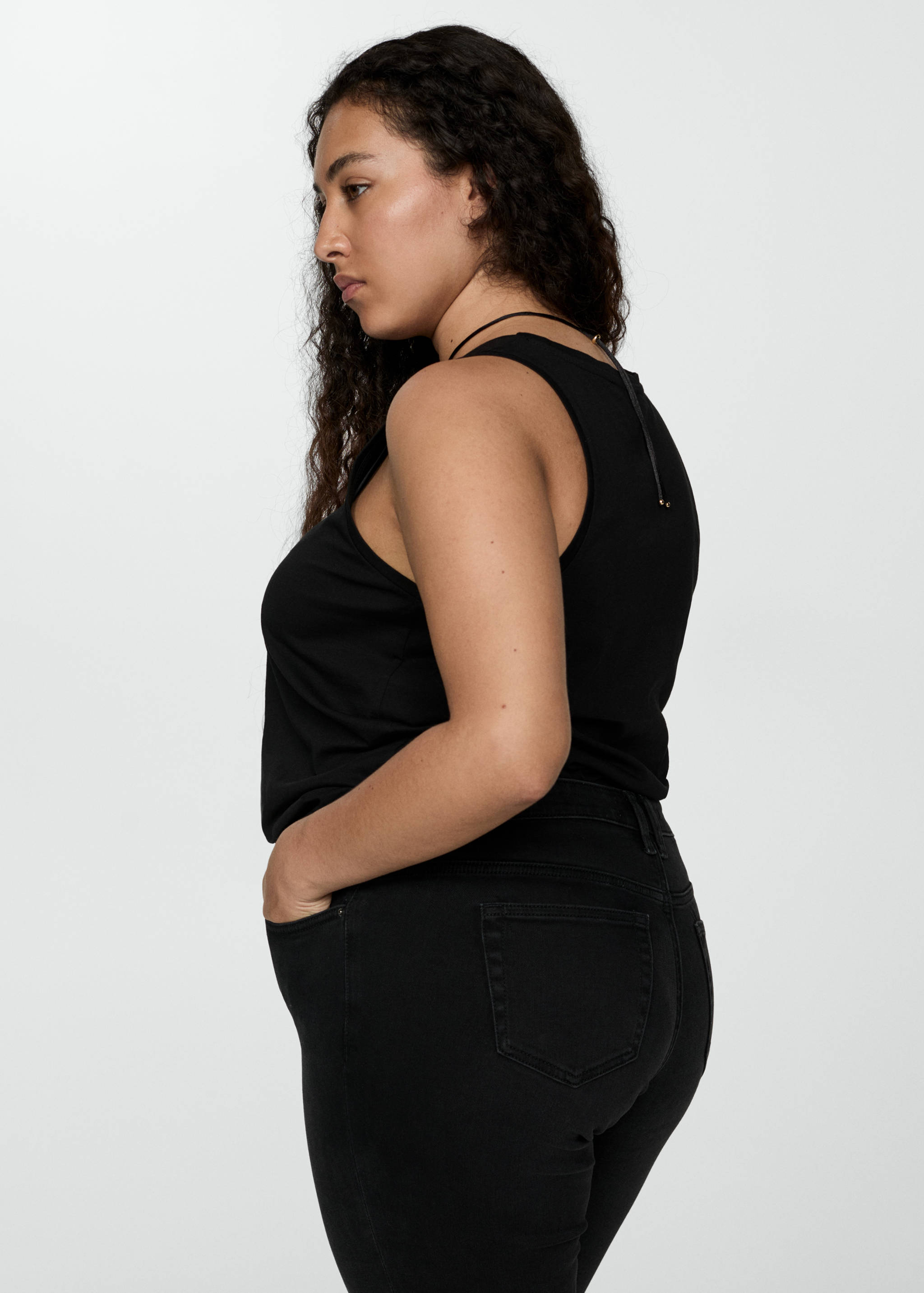 Jeans skinny tiro medio - Detalle del artículo 4