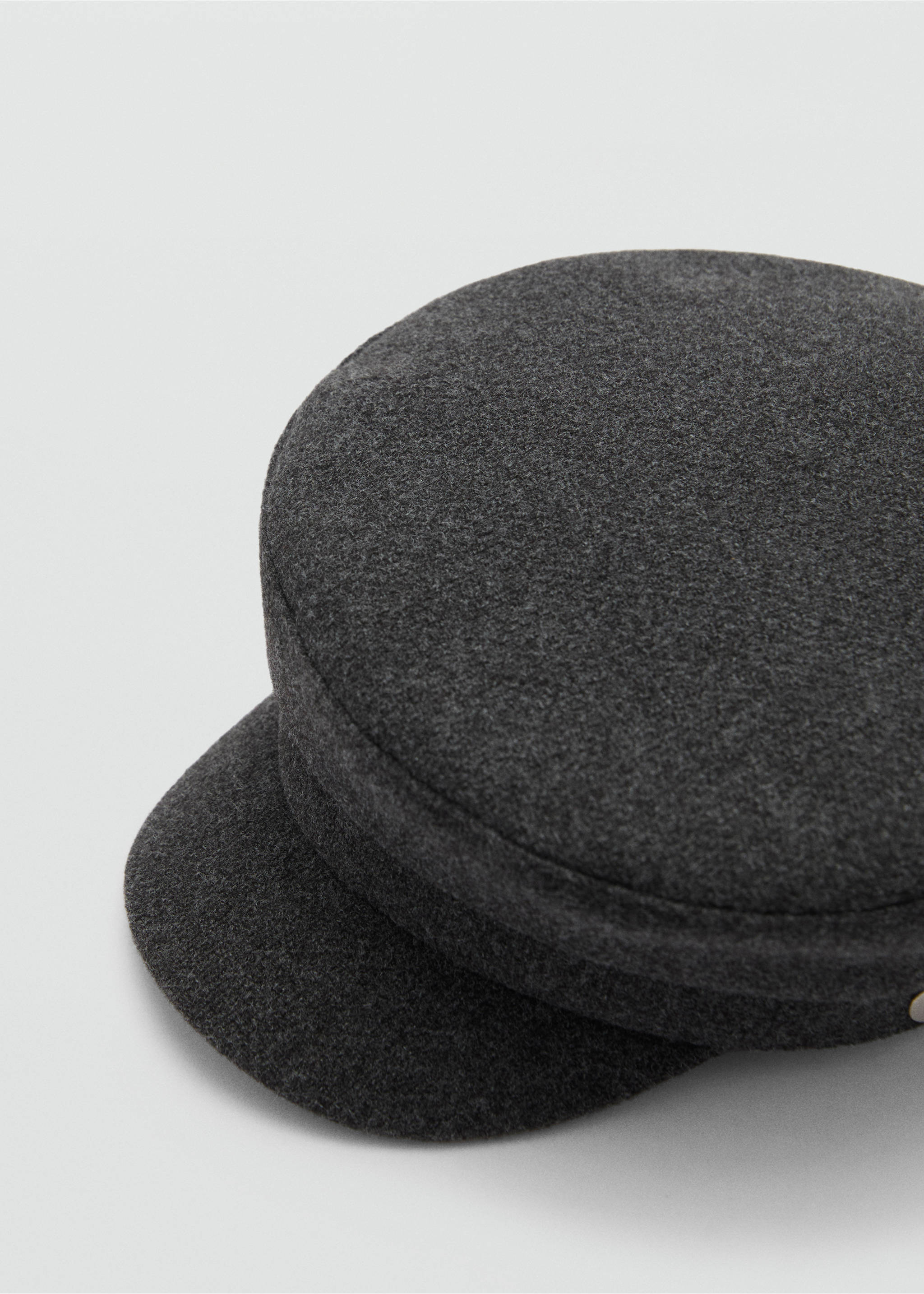 Gorra baker cuadros - Detalle del artículo 1, Gris. Ref: 77086346-00.