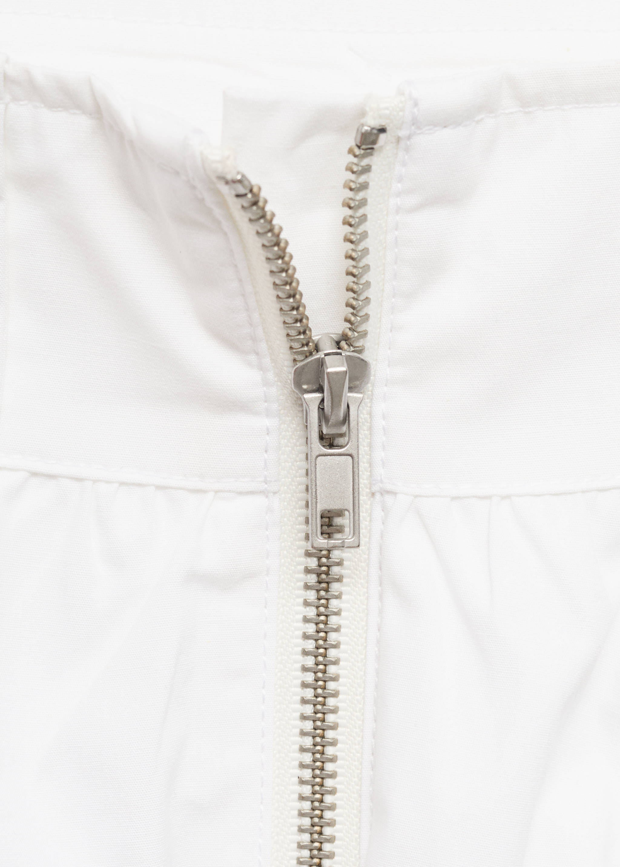 Minijupe boule fermeture Éclair - Détail de l'article 0