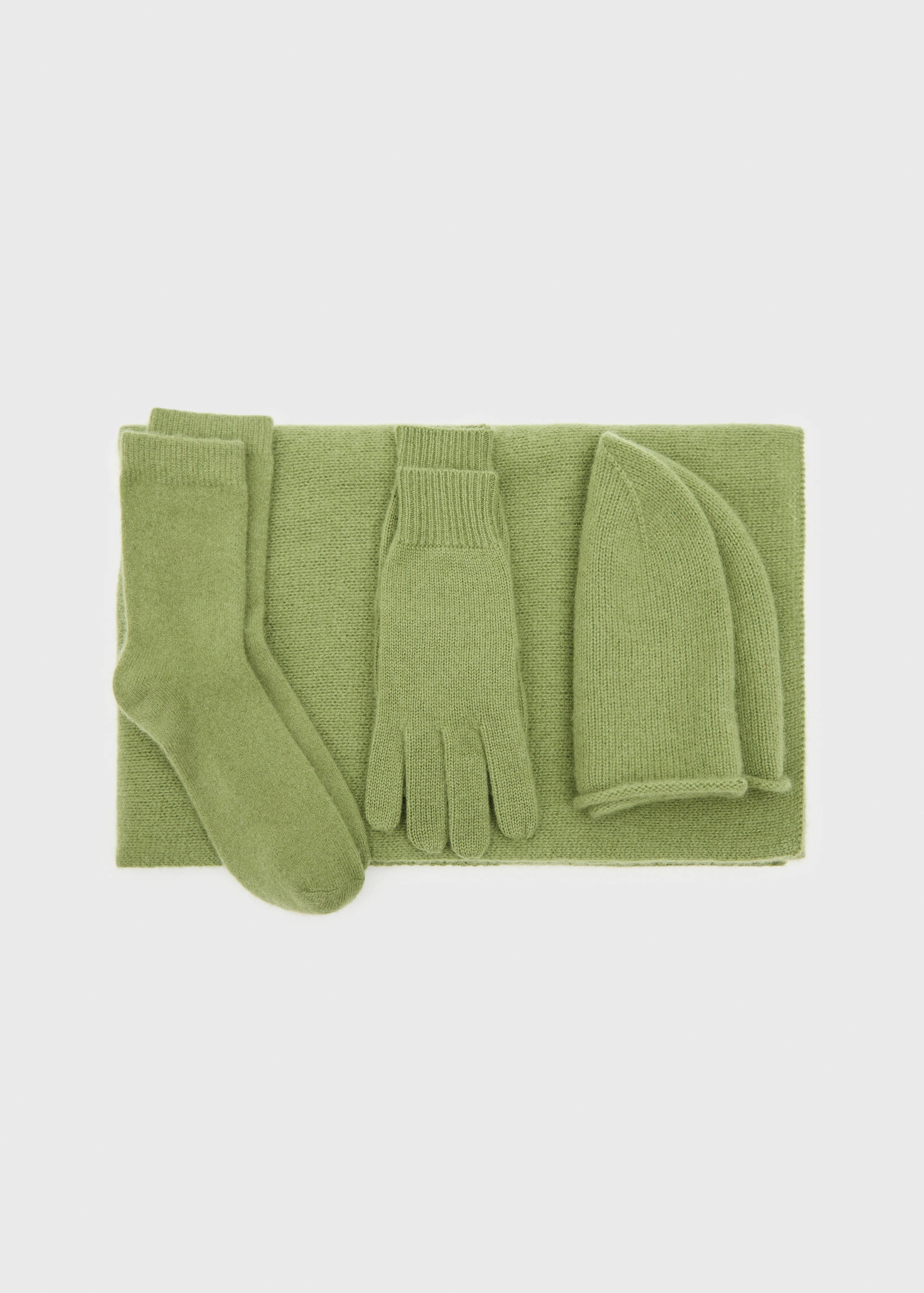 100% kasjmier muts - Detail van het artikel 1