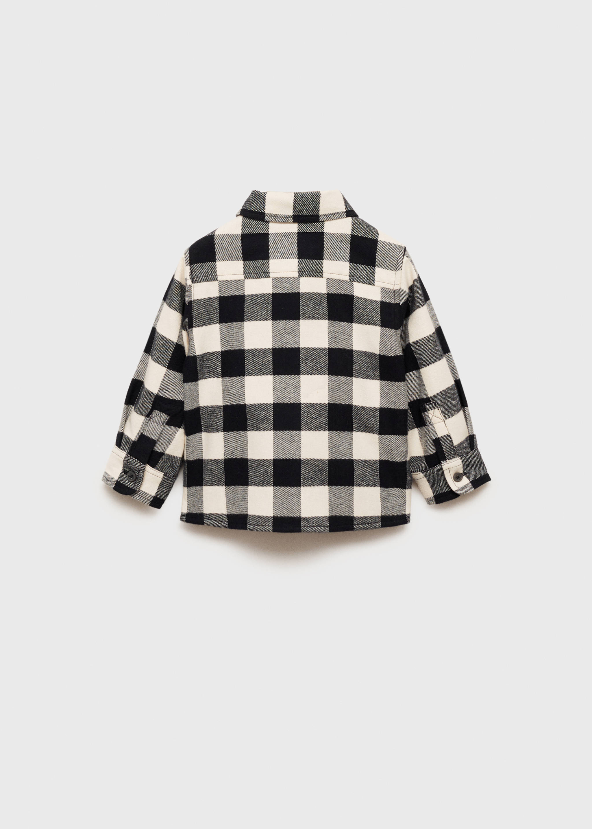 Regular-fit check shirt - Reverse of the article