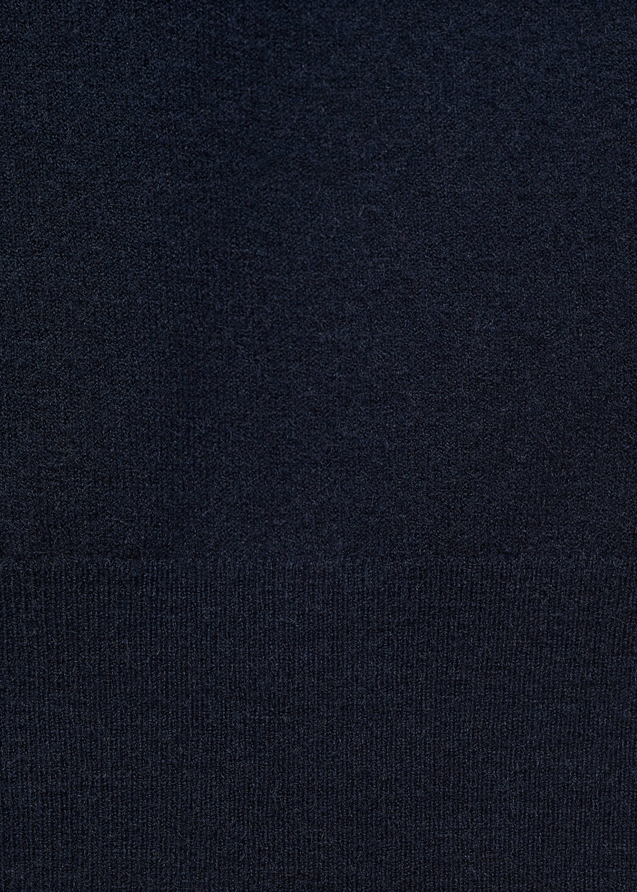 Knitted vest with button collar - Details of the article 0