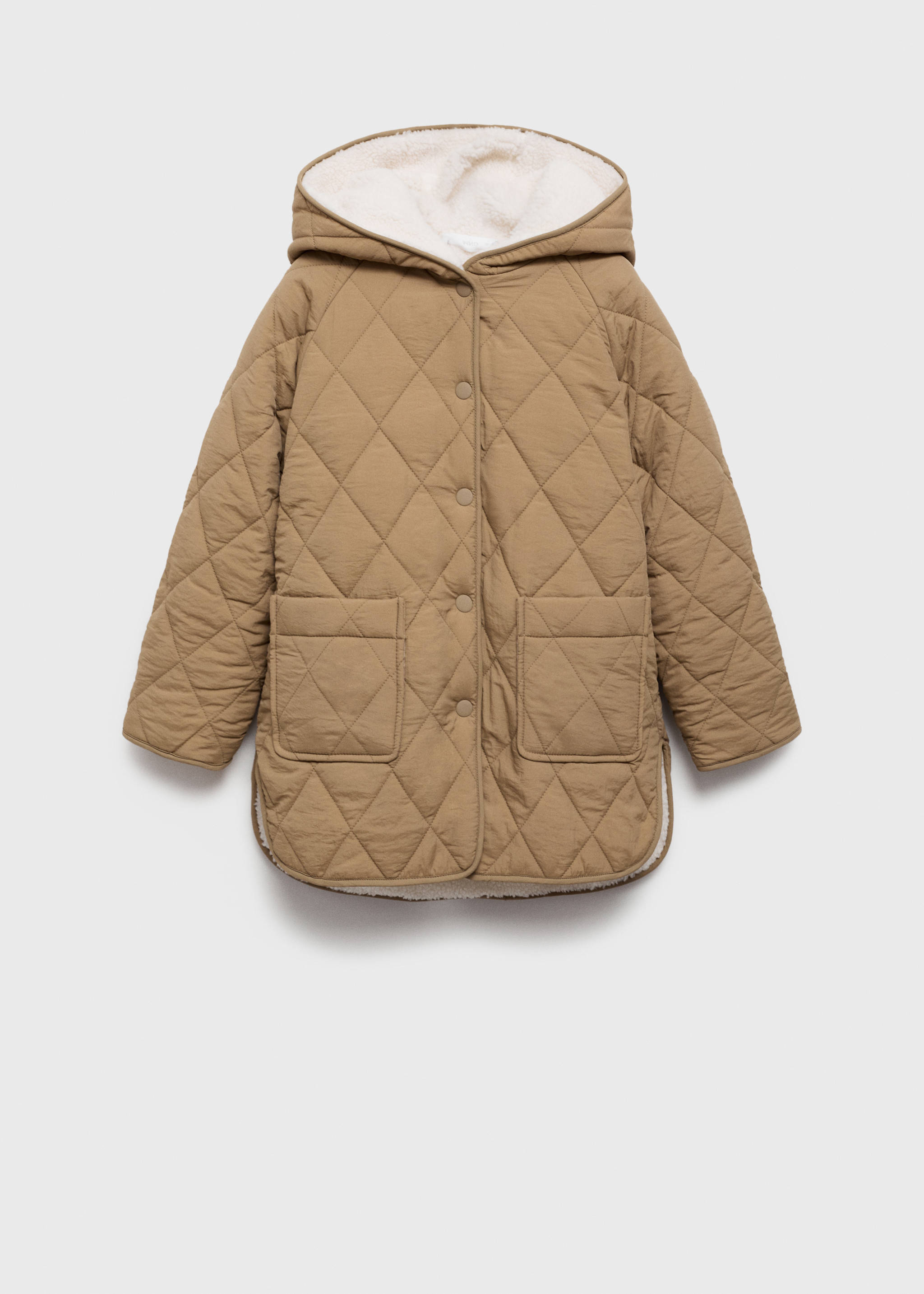 Quilted reversible anorak - Article without model