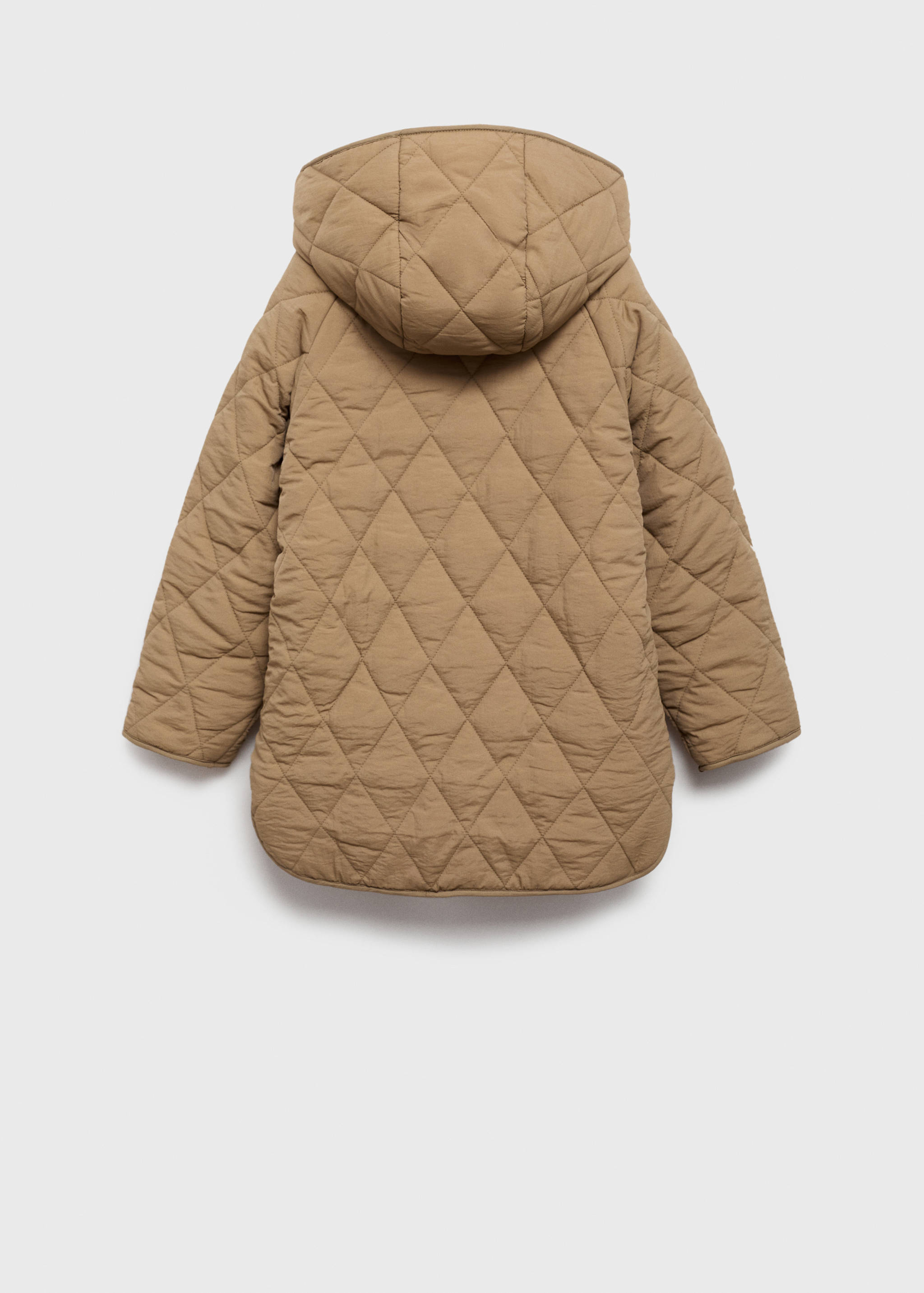 Quilted reversible anorak - Reverse of the article