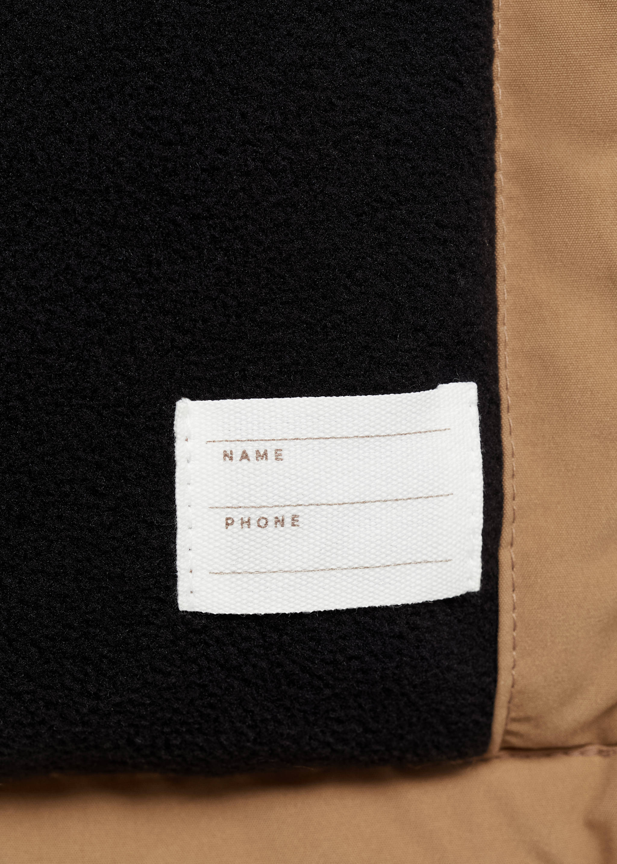 Fleece-lined quilted anorak - Details of the article 8