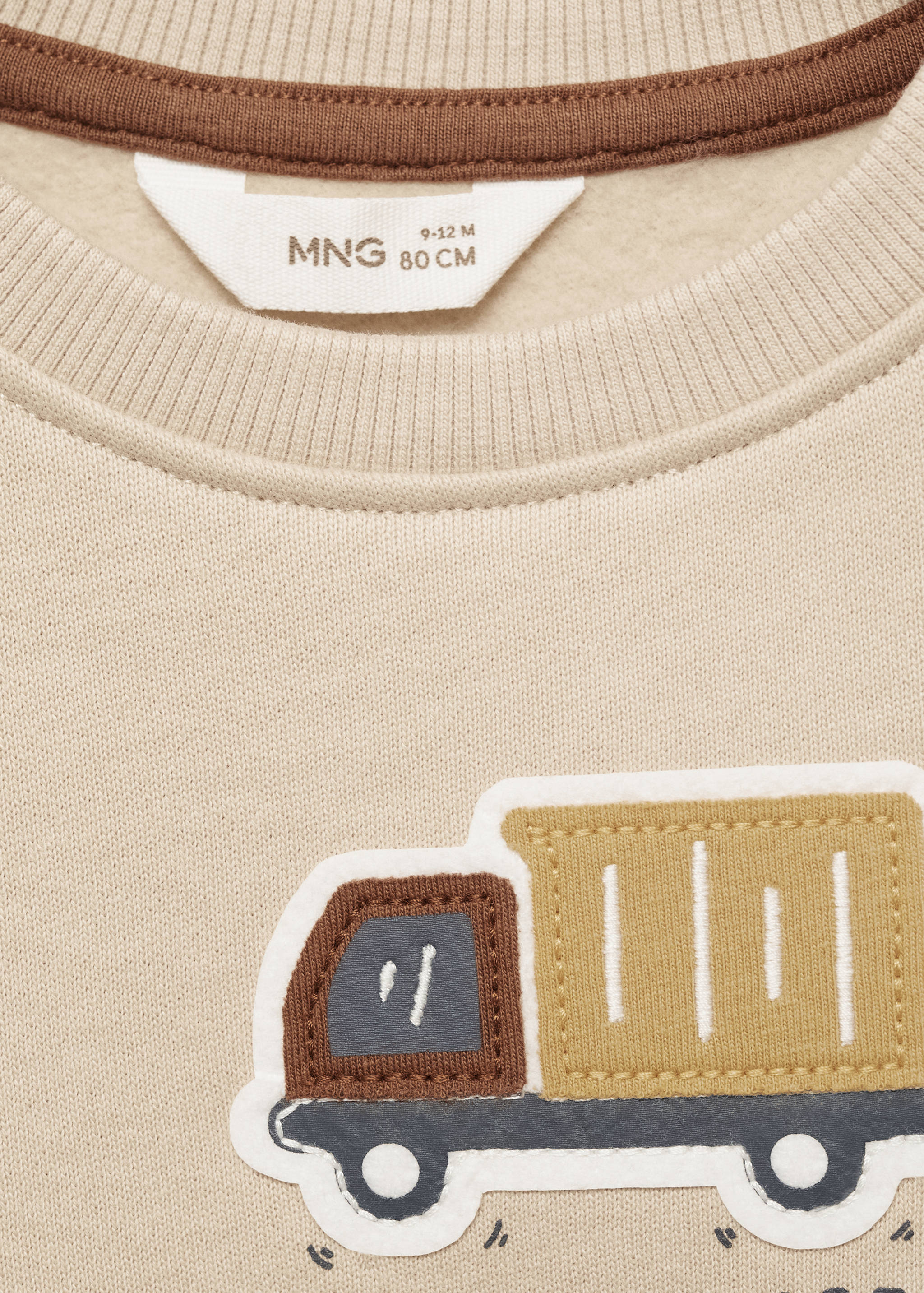 سويت شيرت عليه طباعة مسار - تفاصيل المنتج 8