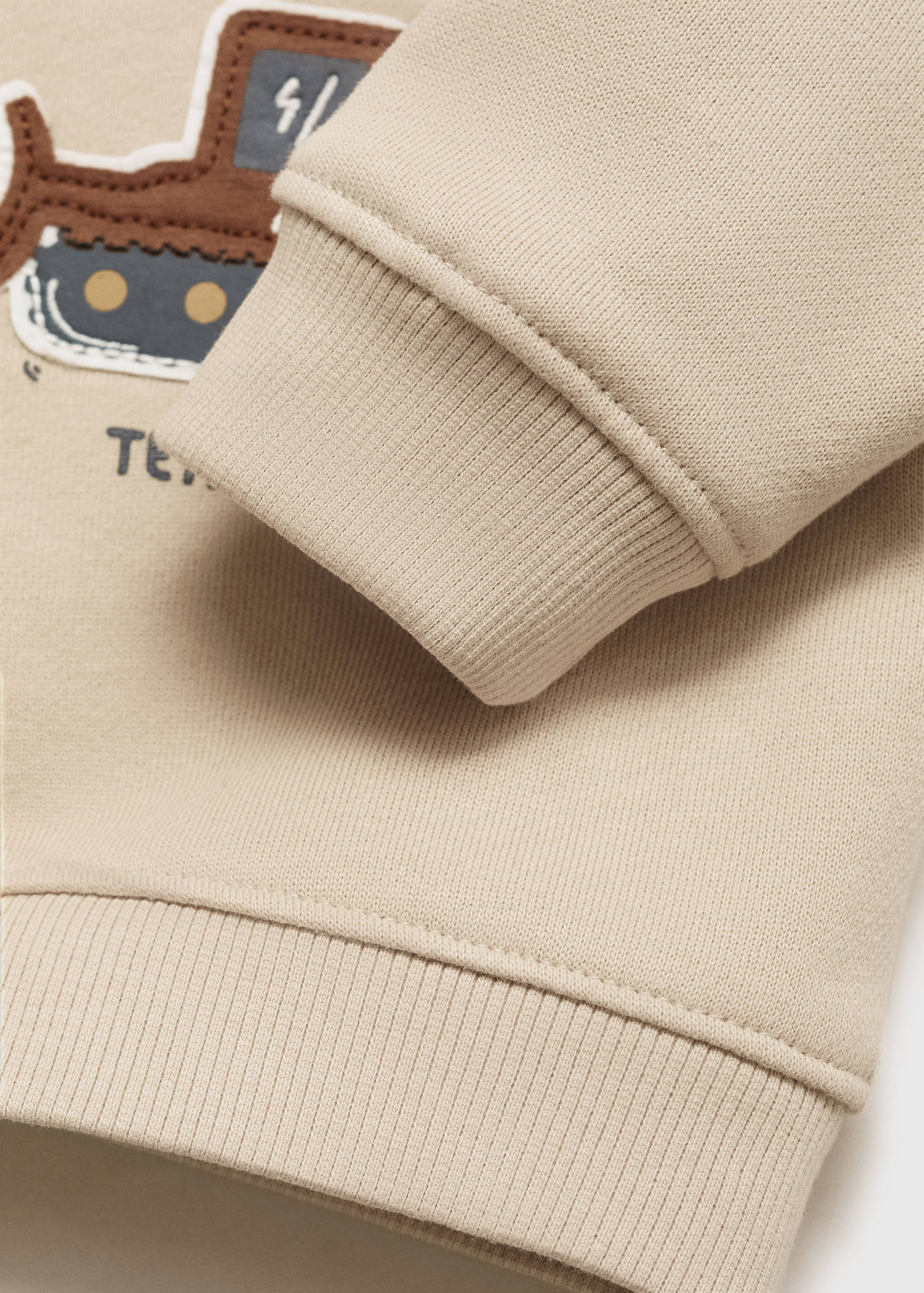 سويت شيرت عليه طباعة مسار - تفاصيل المنتج 0