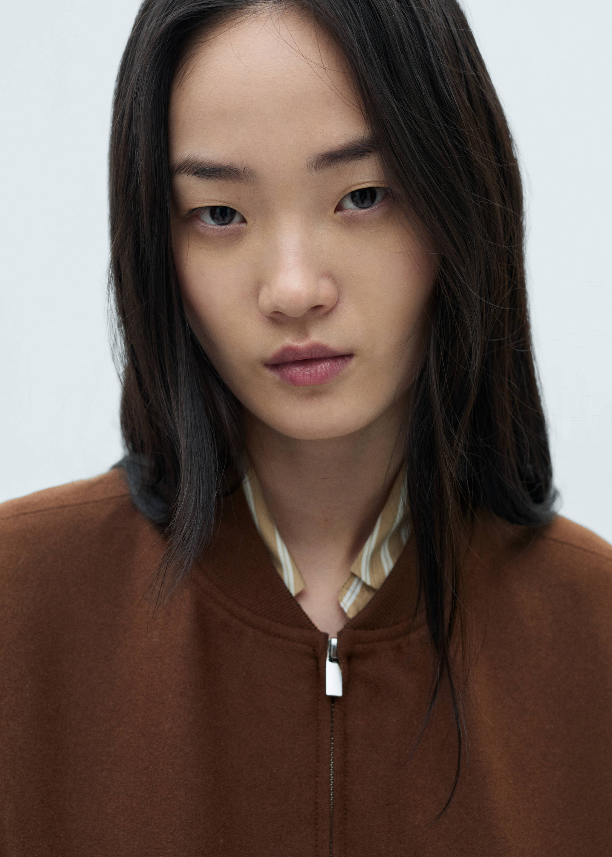 Wool bomber jacket - Details of the article 1