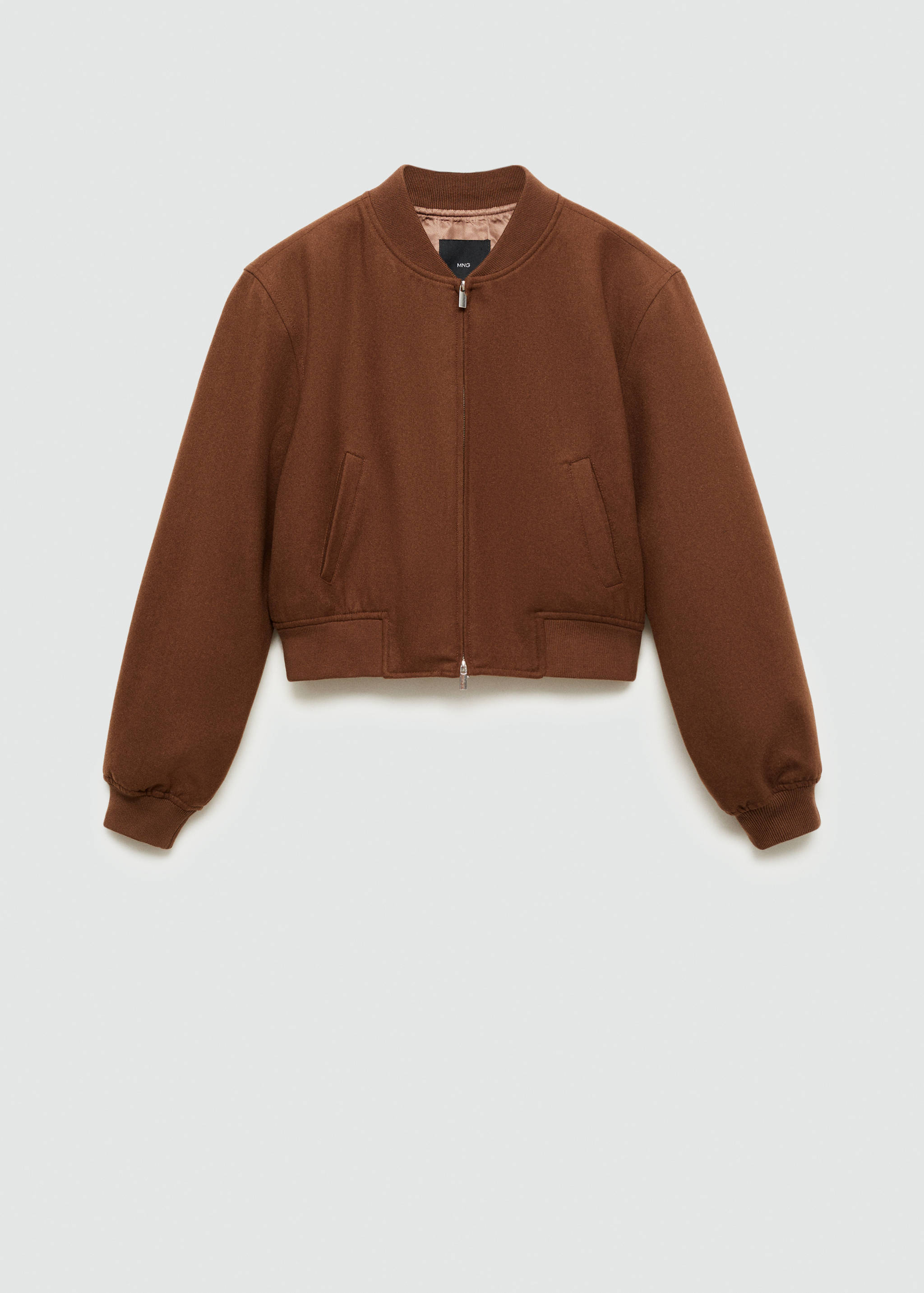 Wool bomber jacket - Article without model