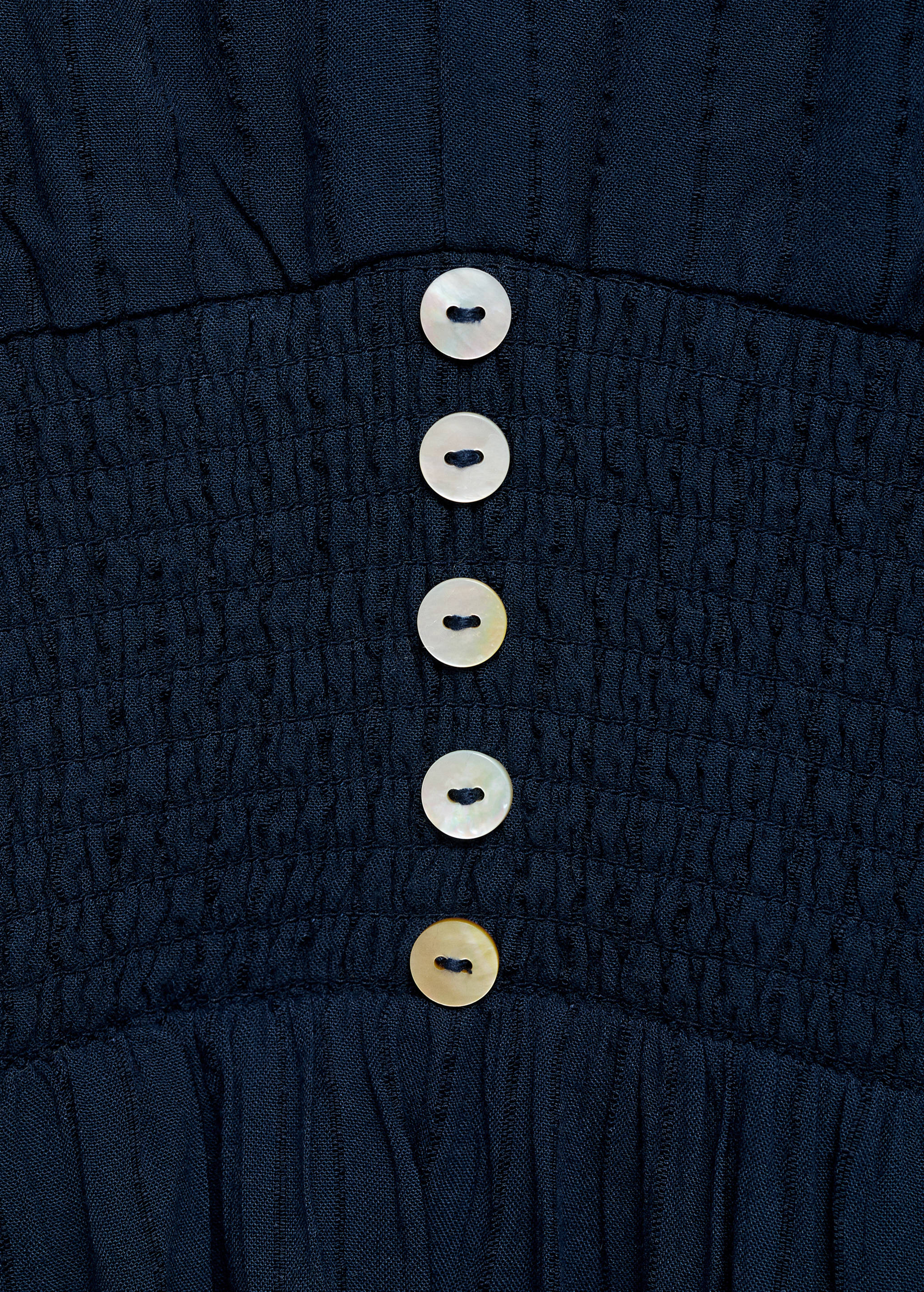 Vestido detalle fruncido - Detalle del artículo 8