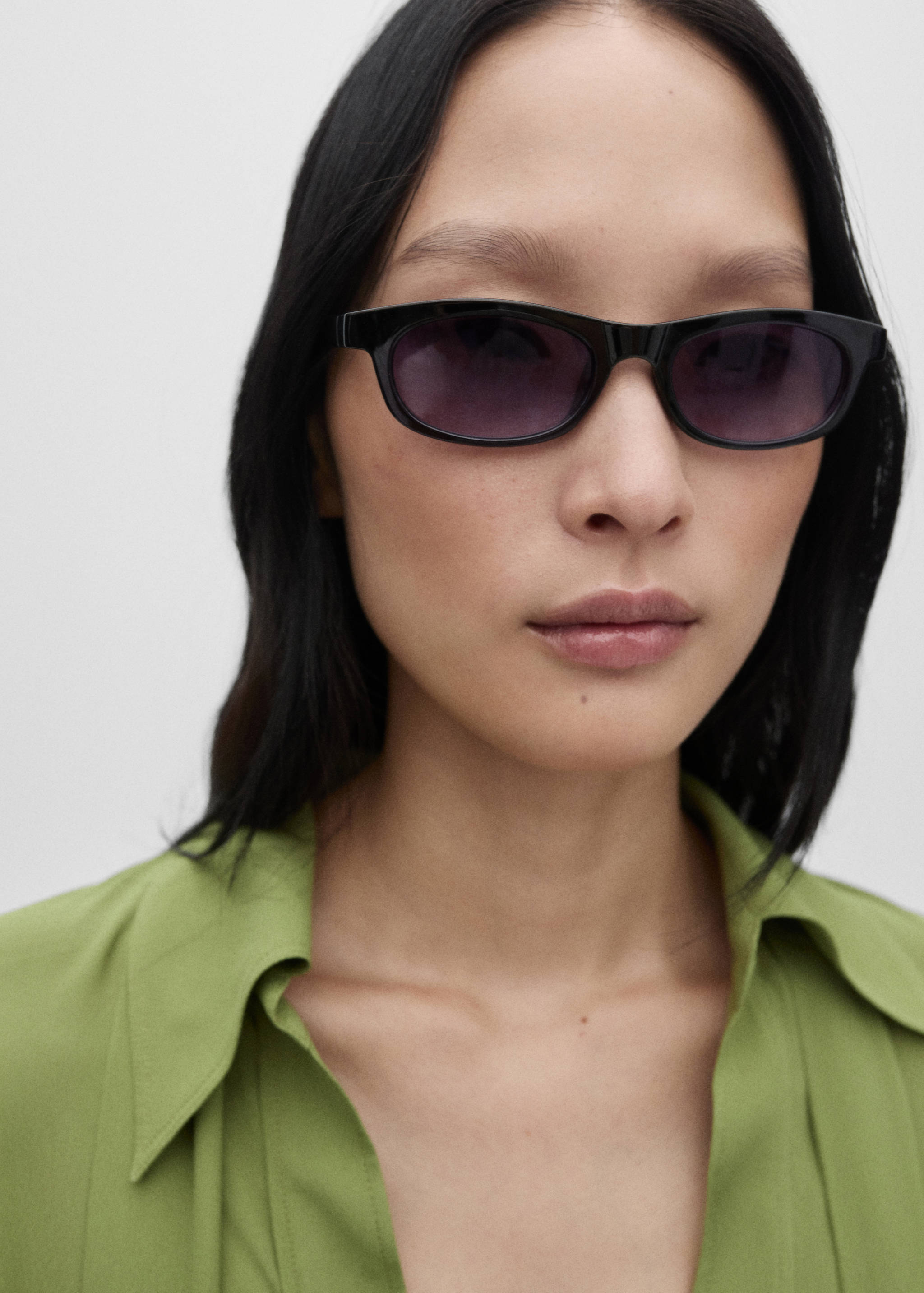 Rectangular sunglasses - General plane