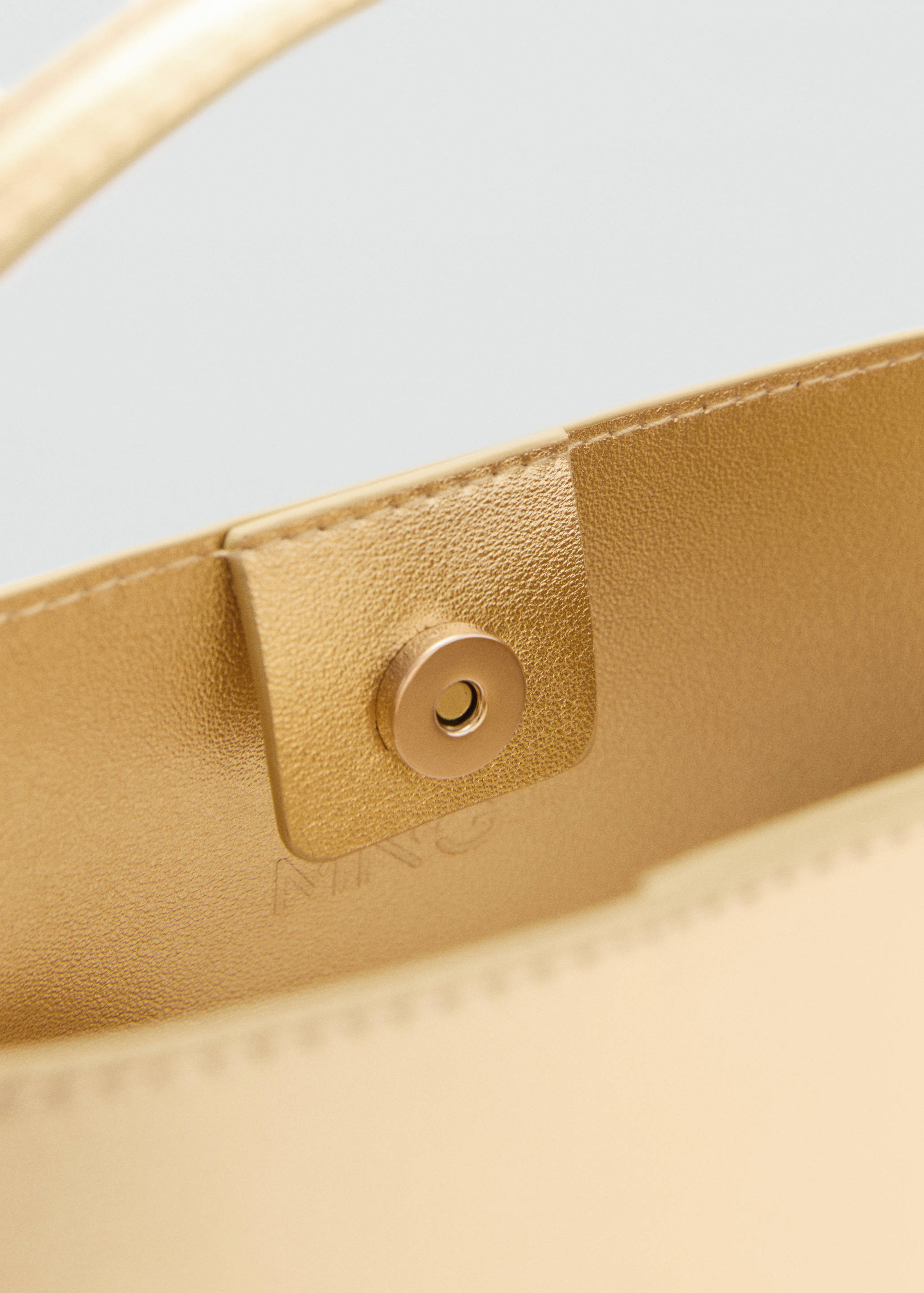 Metallic mini-shopper bag - Details of the article 2