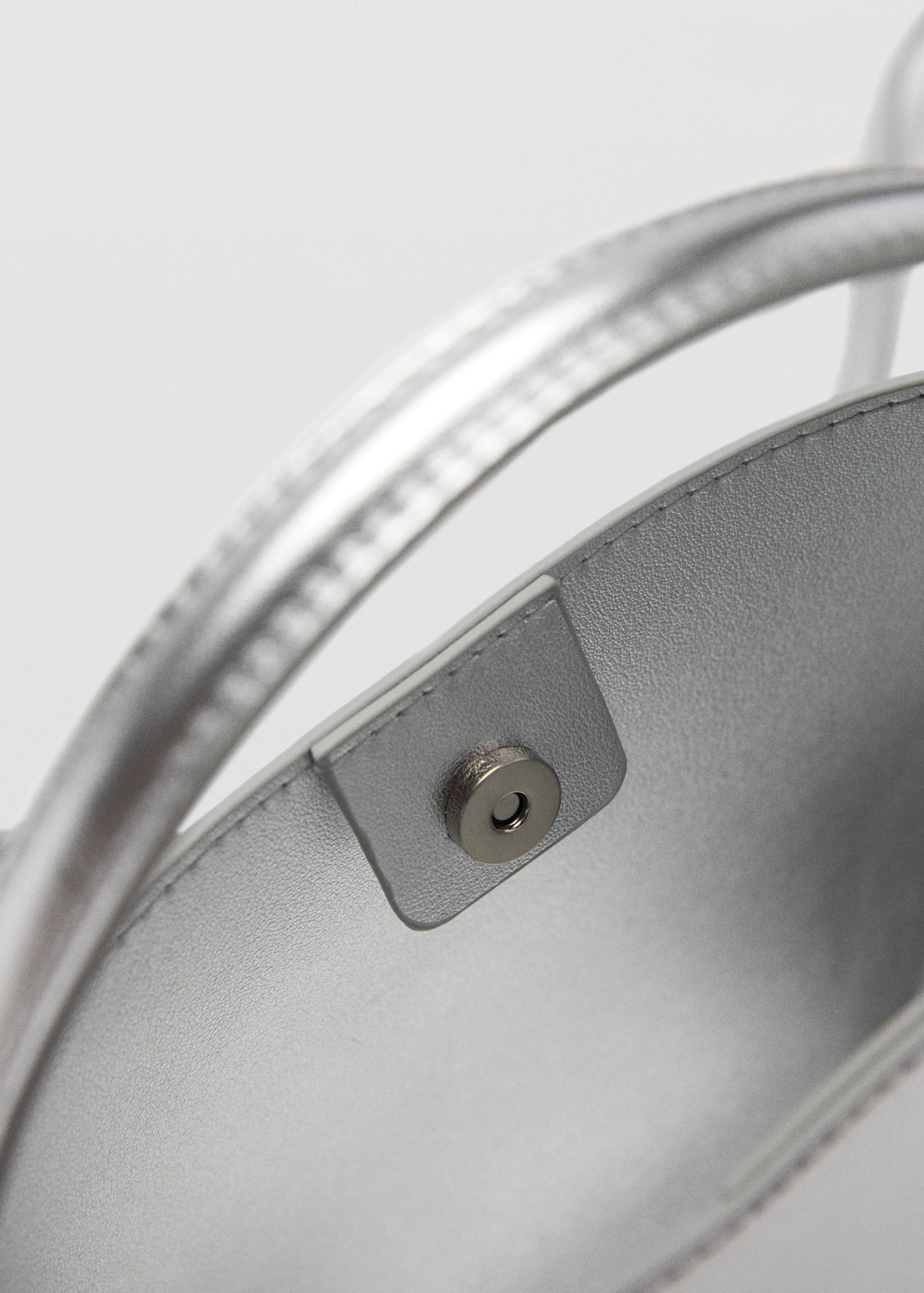 Metallic mini-shopper bag - Details of the article 2