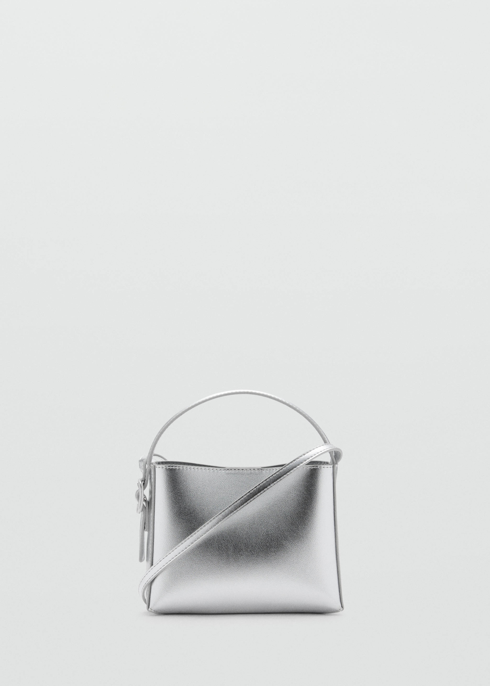 Metallic mini-shopper bag - Article without model