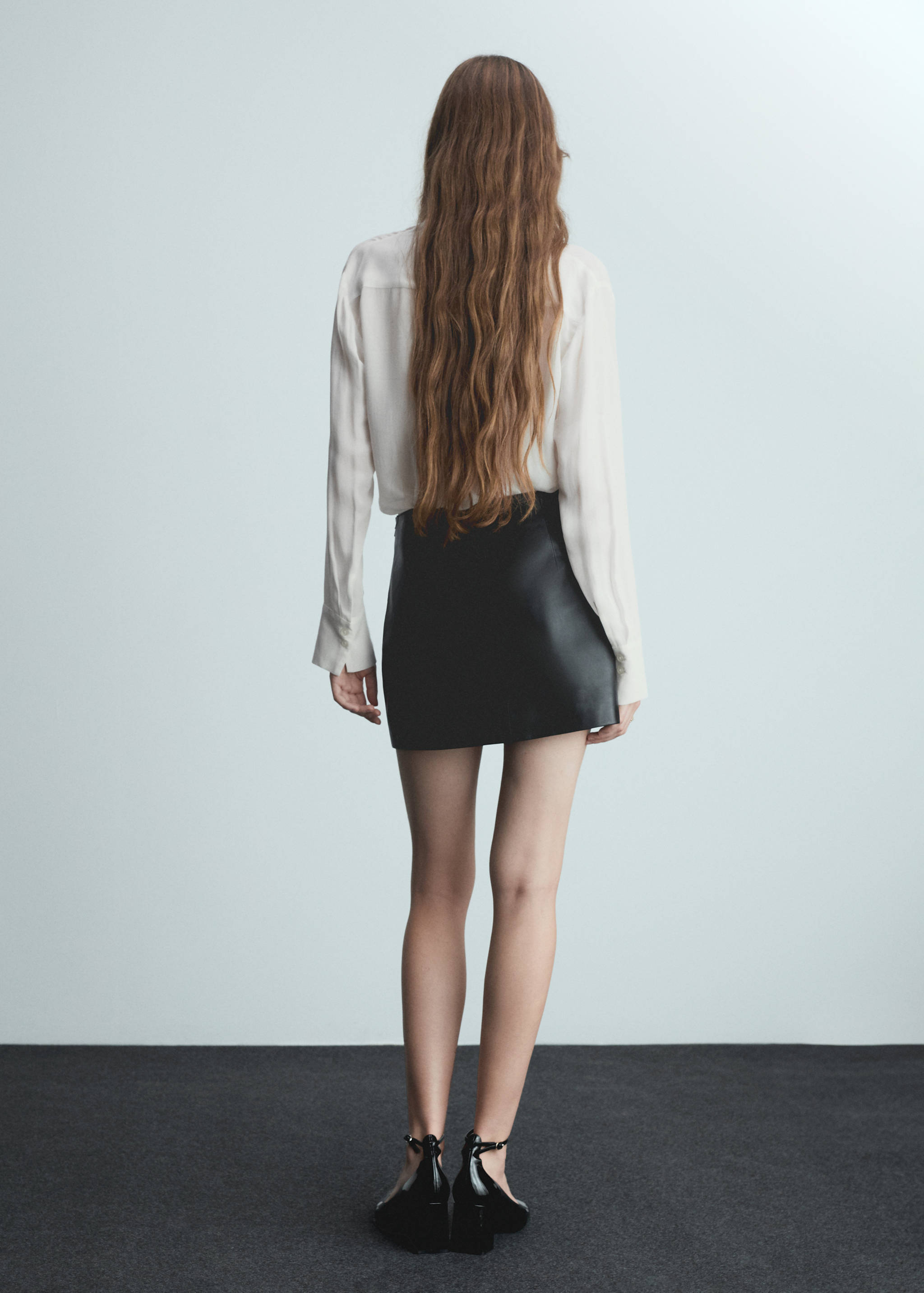 Blouse nœud col - Verso de l’article