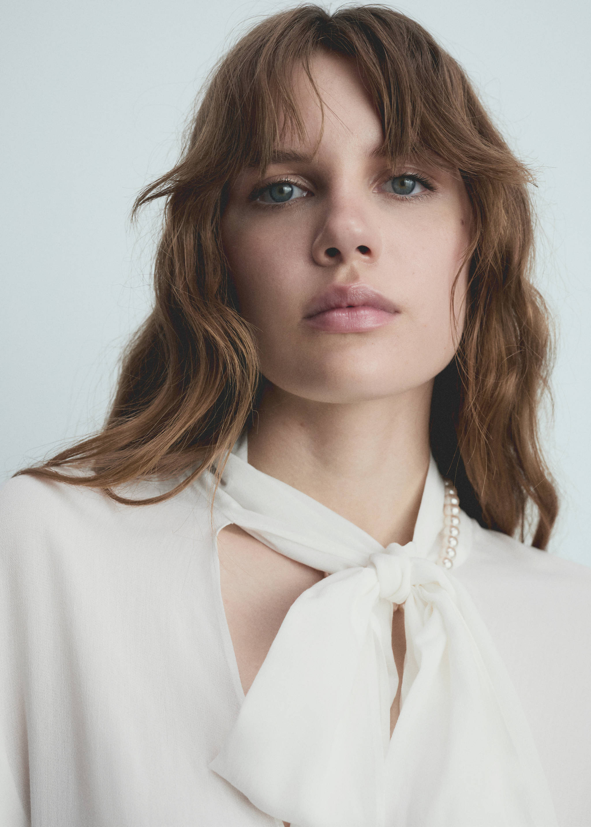 Blouse nœud col - Détail de l'article 1