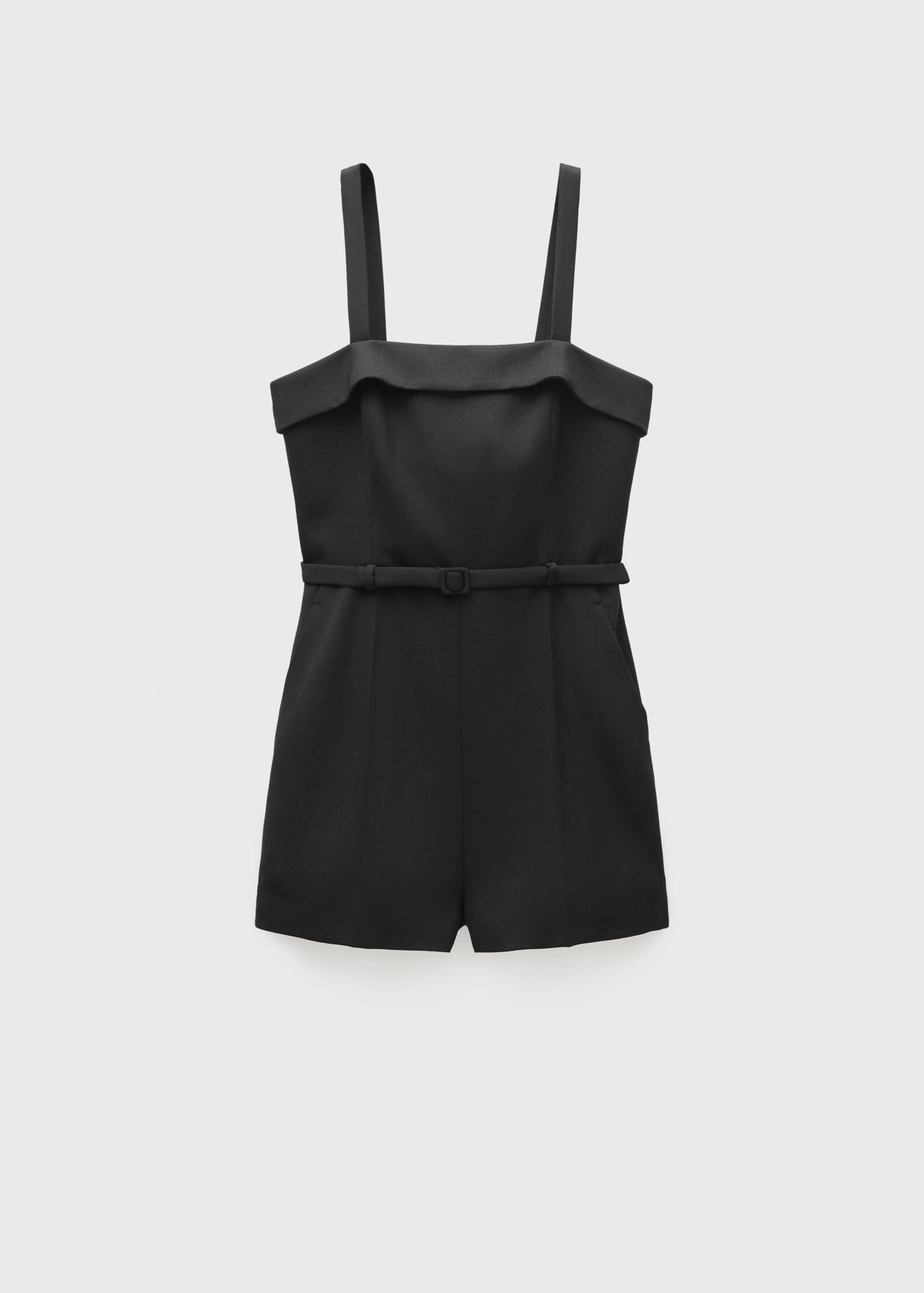 Belt short jumpsuit - Article without model
