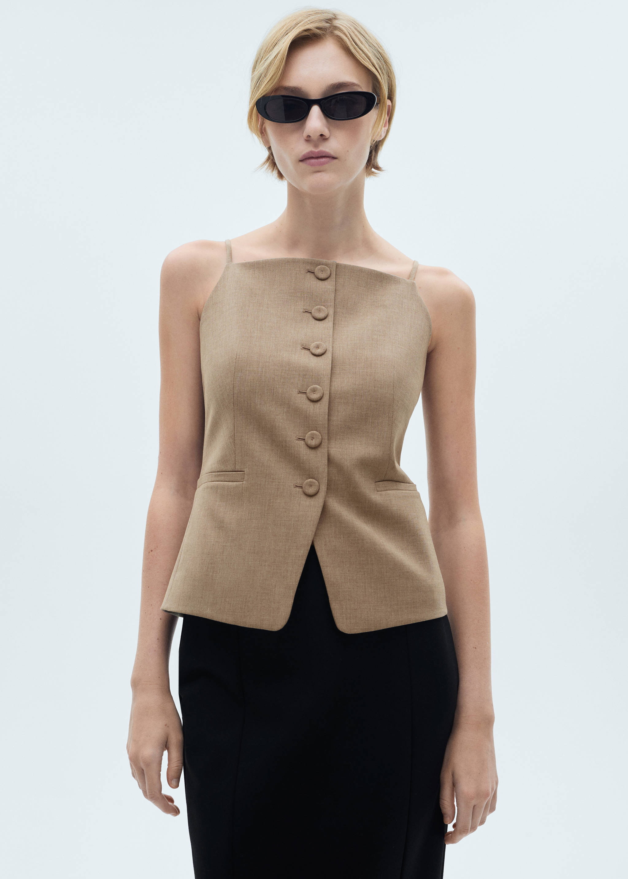 Chaleco traje lana - Detalle del artículo 2