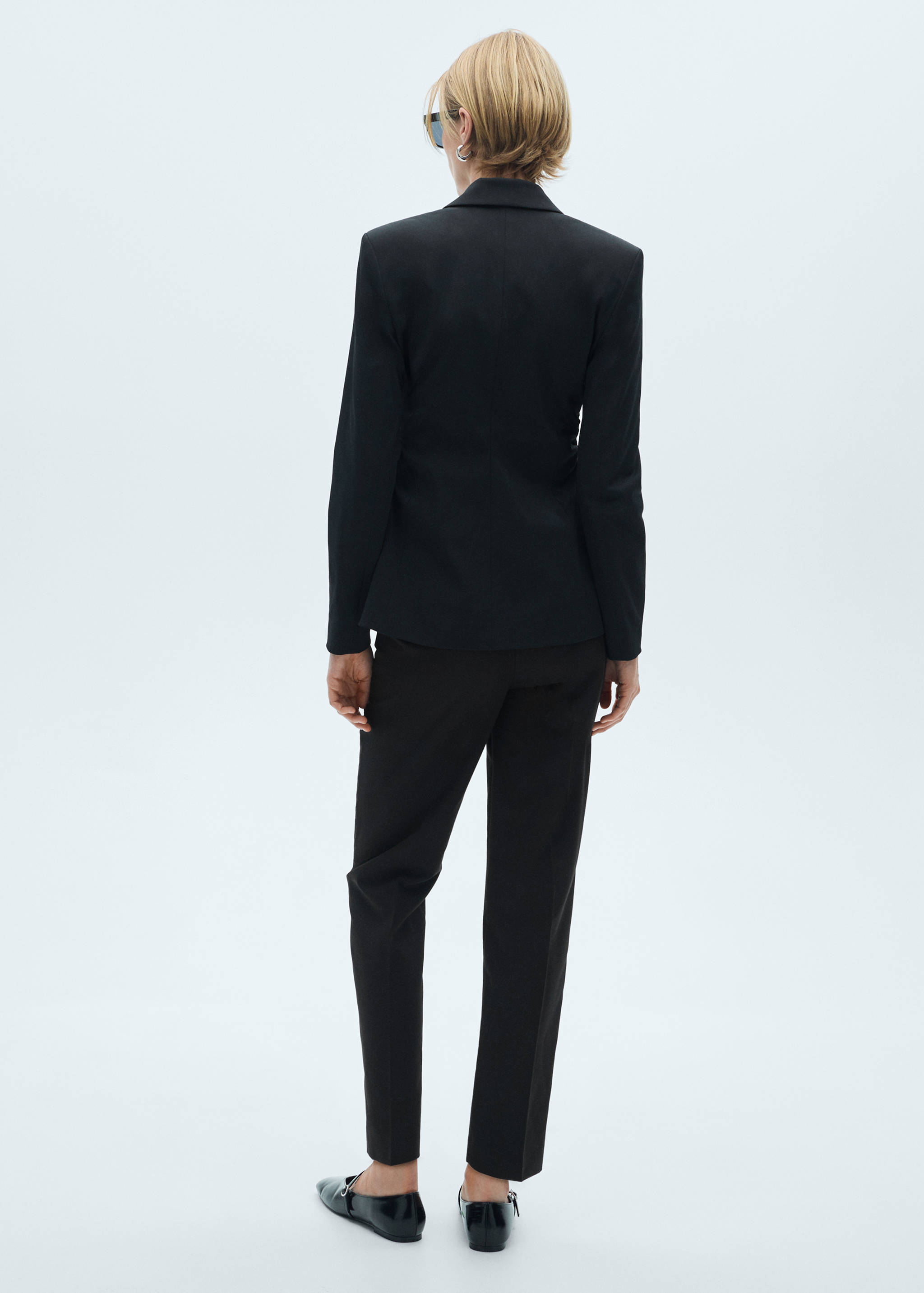 Slim fit suit trousers - Reverse of the article