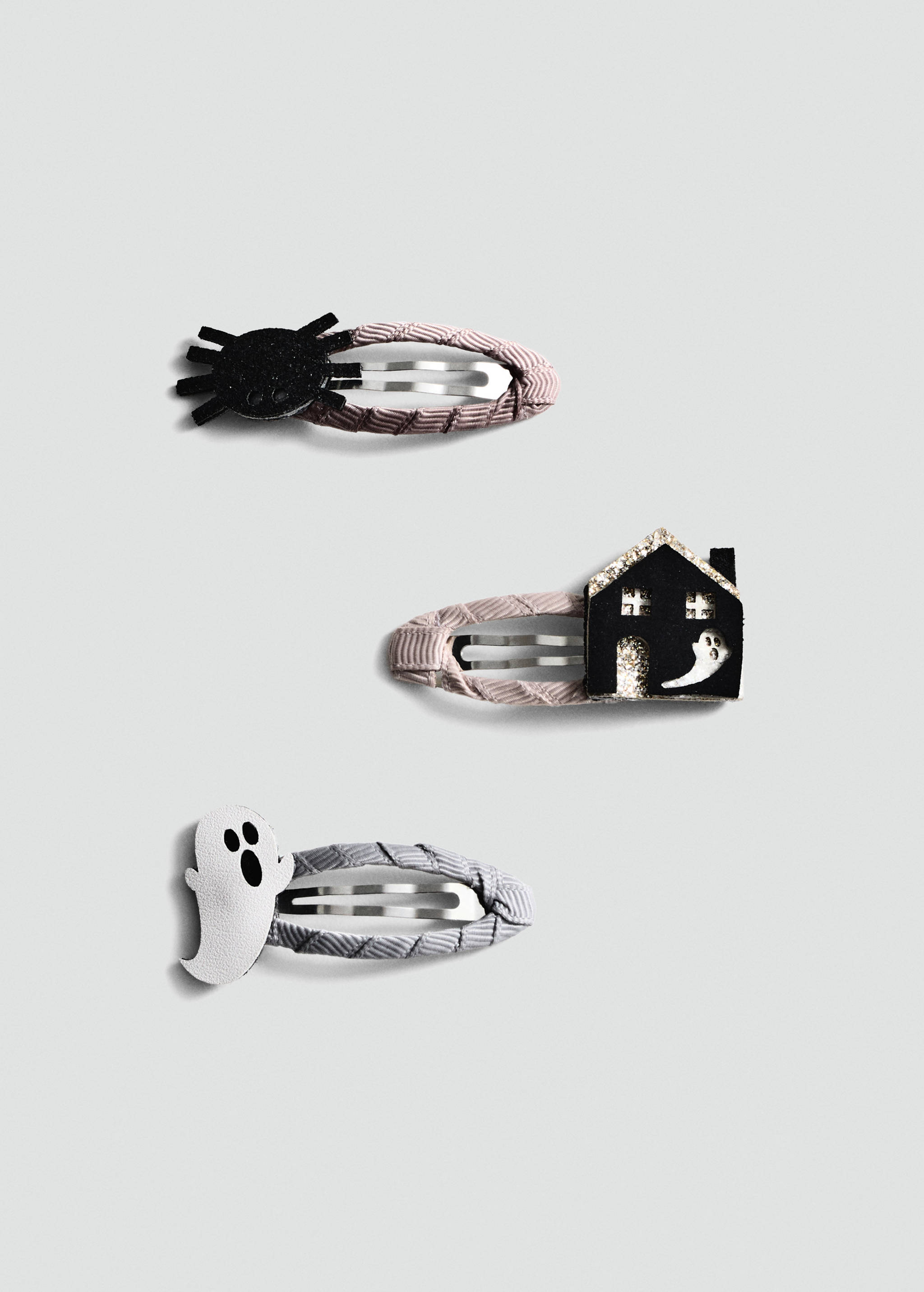 Pack of 3 Halloween hair pins - Article without model